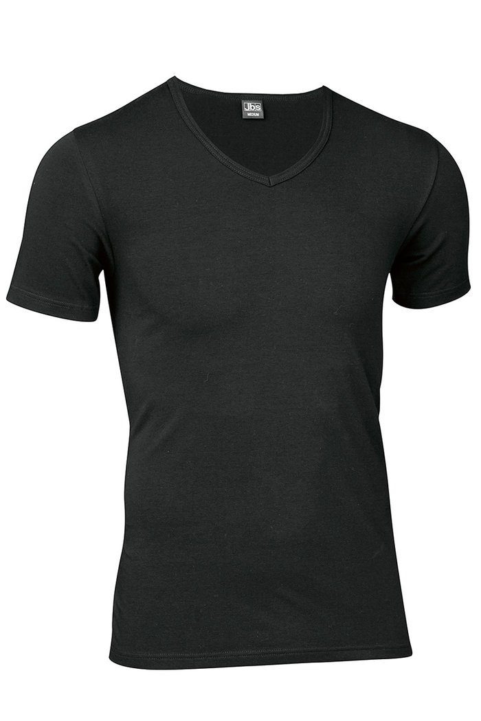 jbs Unterziehshirt 1030 V-Shirt 4er Pack (Spar-Pack, 4er-Pack) aus Bio-Baumwolle