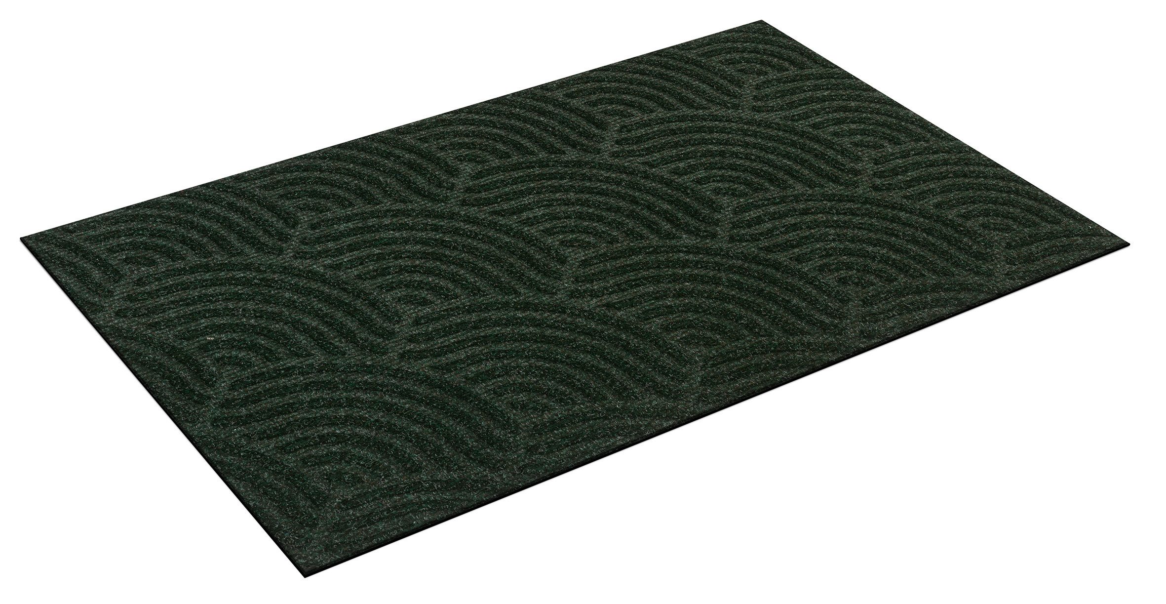 wash+dry by Kleen-Tex Fußmatte Waves midnight green, rechteckig, Höhe: 8 mm