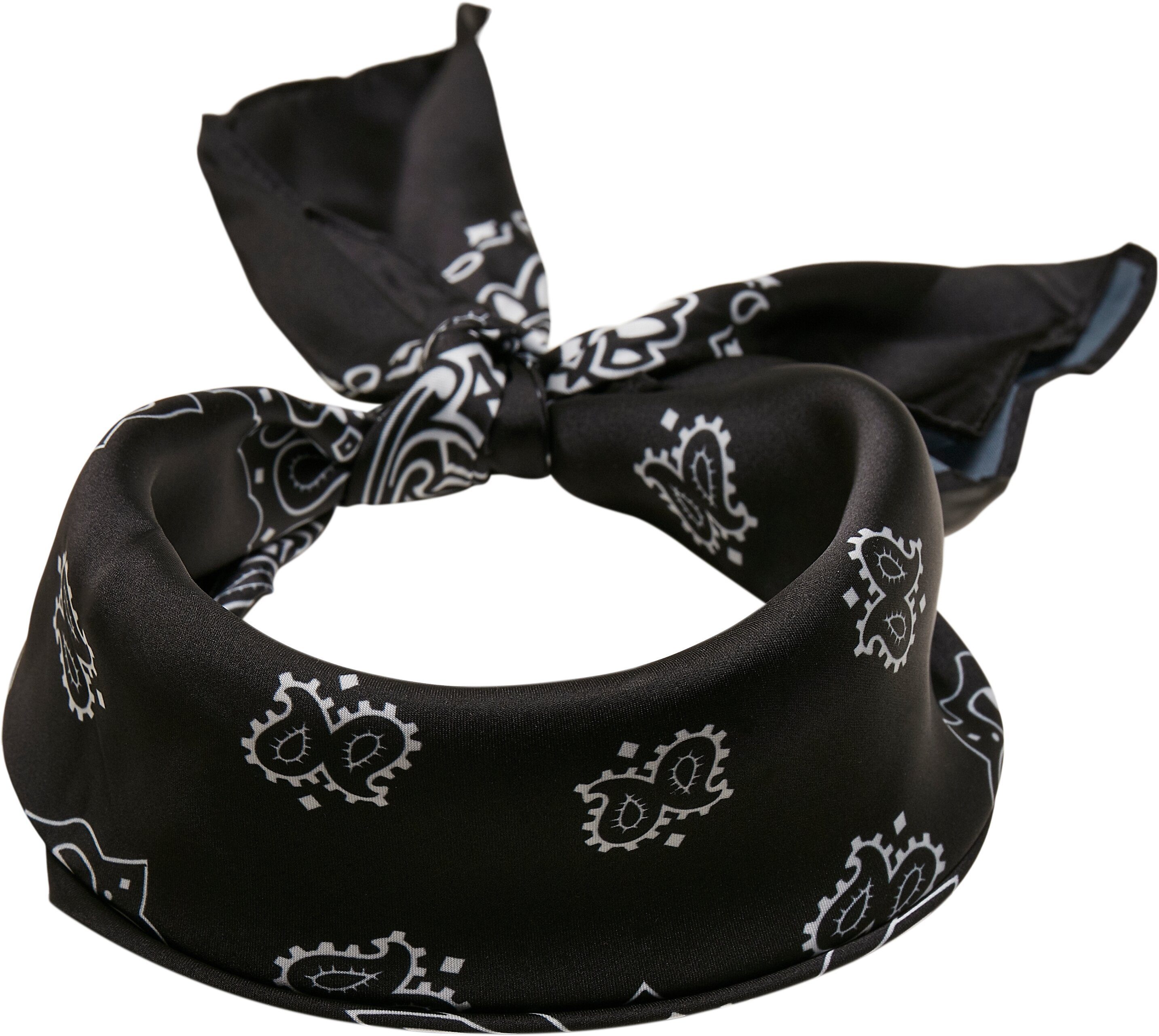 2-Pack, URBAN Satin (1-St) Unisex black/orange CLASSICS Bandana Loop