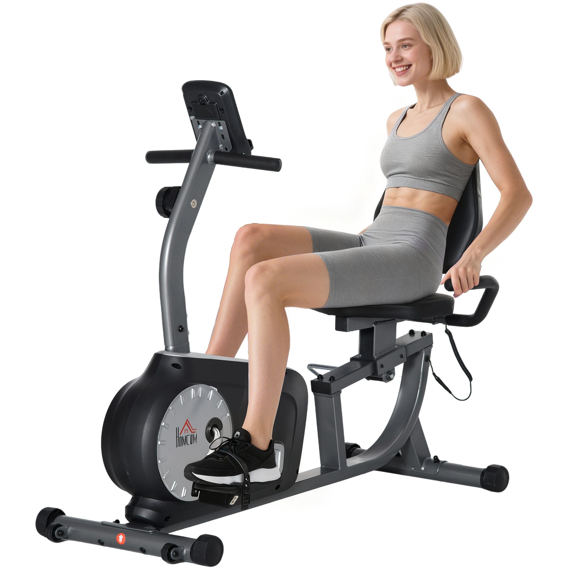 Heimtrainer Heimtrainer, magnetisches Liege mit 8 einstellbaren Widerstandsstufen