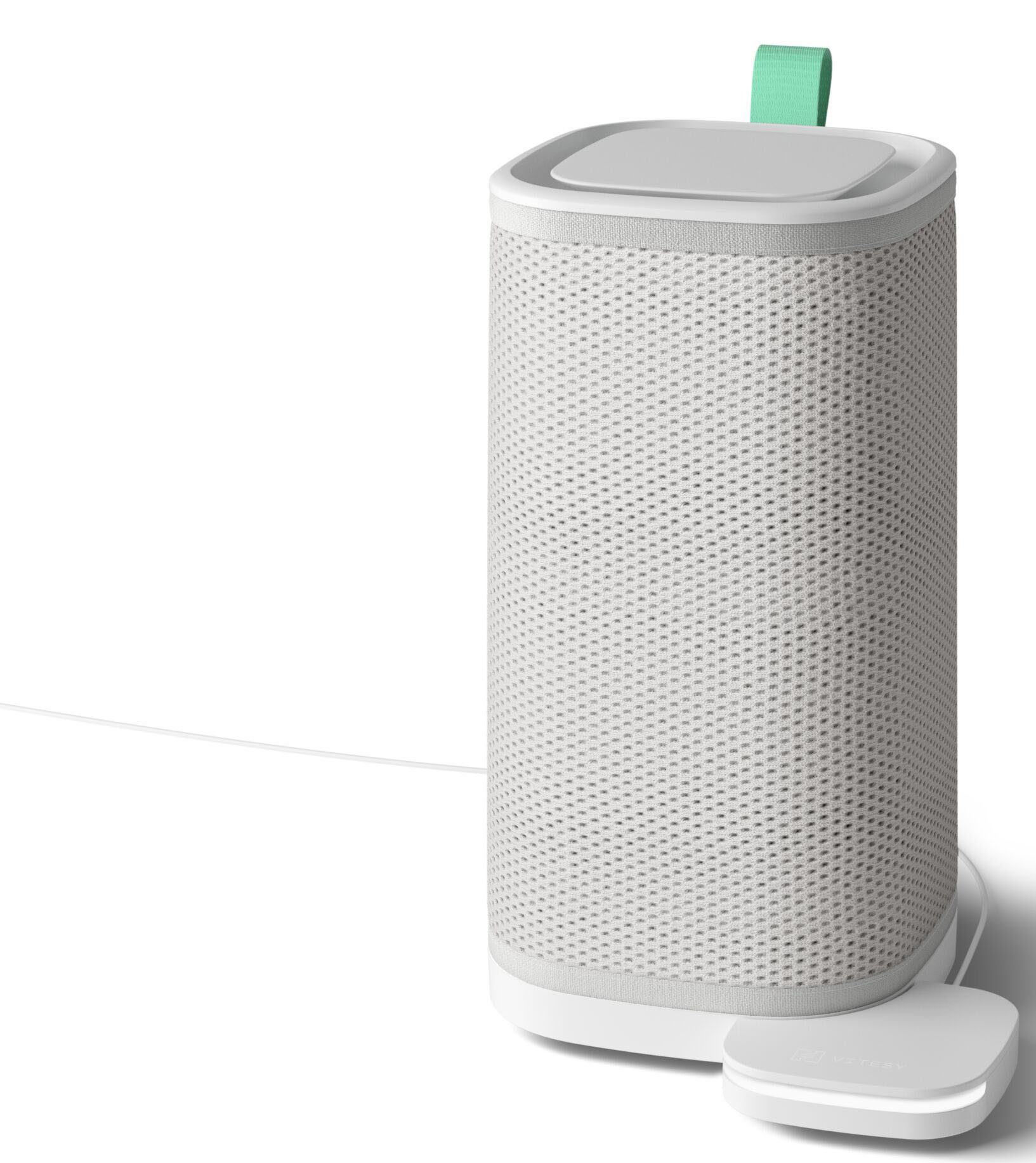 Vitesy Очиститель воздуха Eteria – Smarte Фильтрыtechnologie für reine Raumluft, für 20 m² Räume, Waschbarer Фильтры, Beseitigt Mikroben, Schimmel, VOCs und Viren