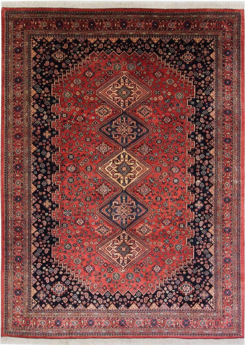 Orientteppich Perser Gabbeh Kashkuli 208x279 Handgeknüpfter Moderner Orientteppich, Nain Trading, rechteckig, Höhe: 15 mm