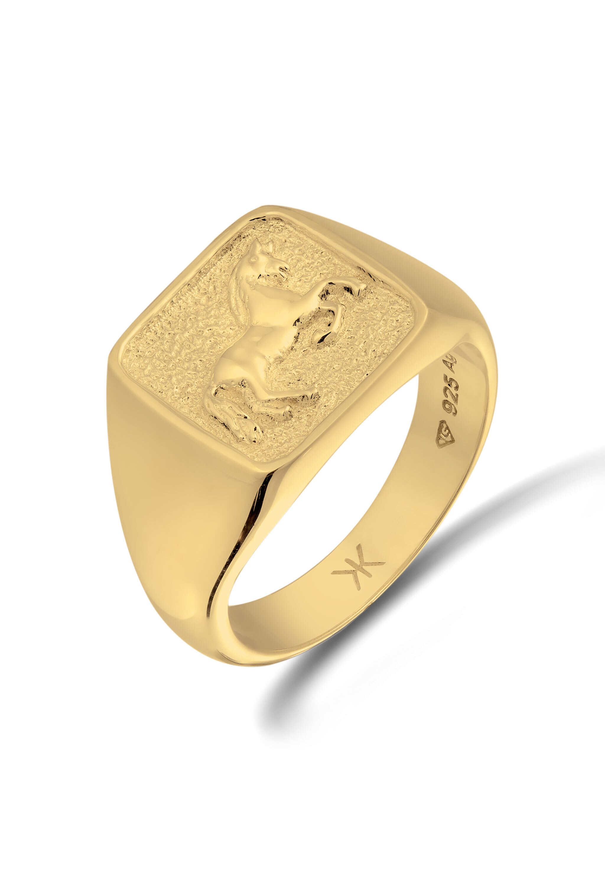 Kuzzoi Siegelring Siegelring Pferd 925 Sterling günstig online kaufen