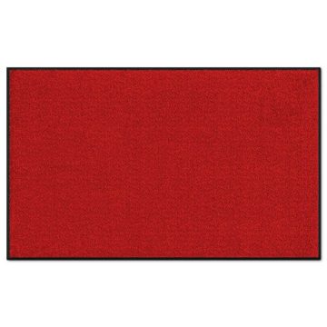 Fußmatte Schmutzfangmatte Joy Rot, Sauberlaufmatte in 3 Größen, Eingangsmatte, Use & Wash, Rechteckig, Höhe: 7 mm