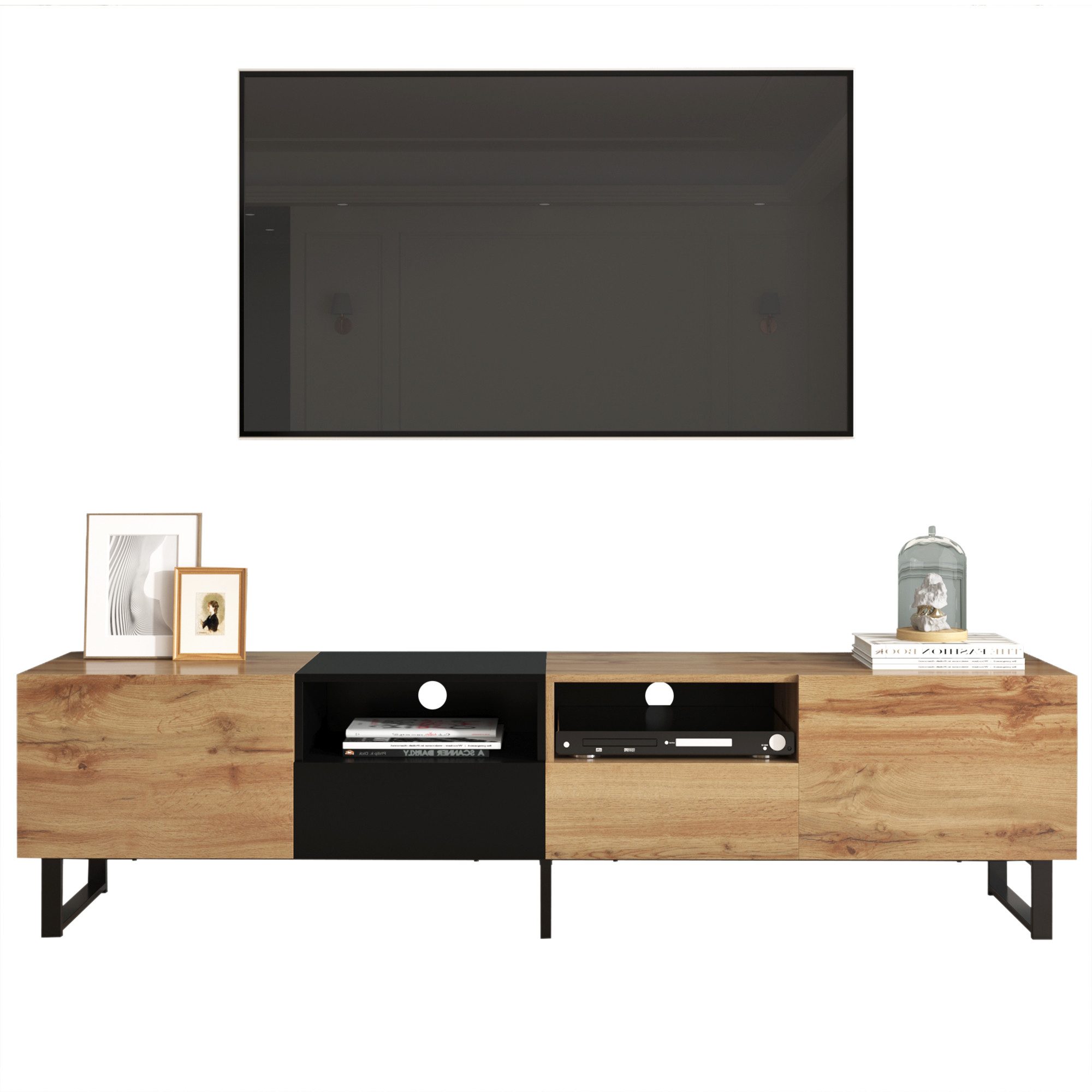 BlingBin TV-Schrank TV-Möbel, TV-Panel, TV-Lowboard, Fernsehtisch günstig online kaufen