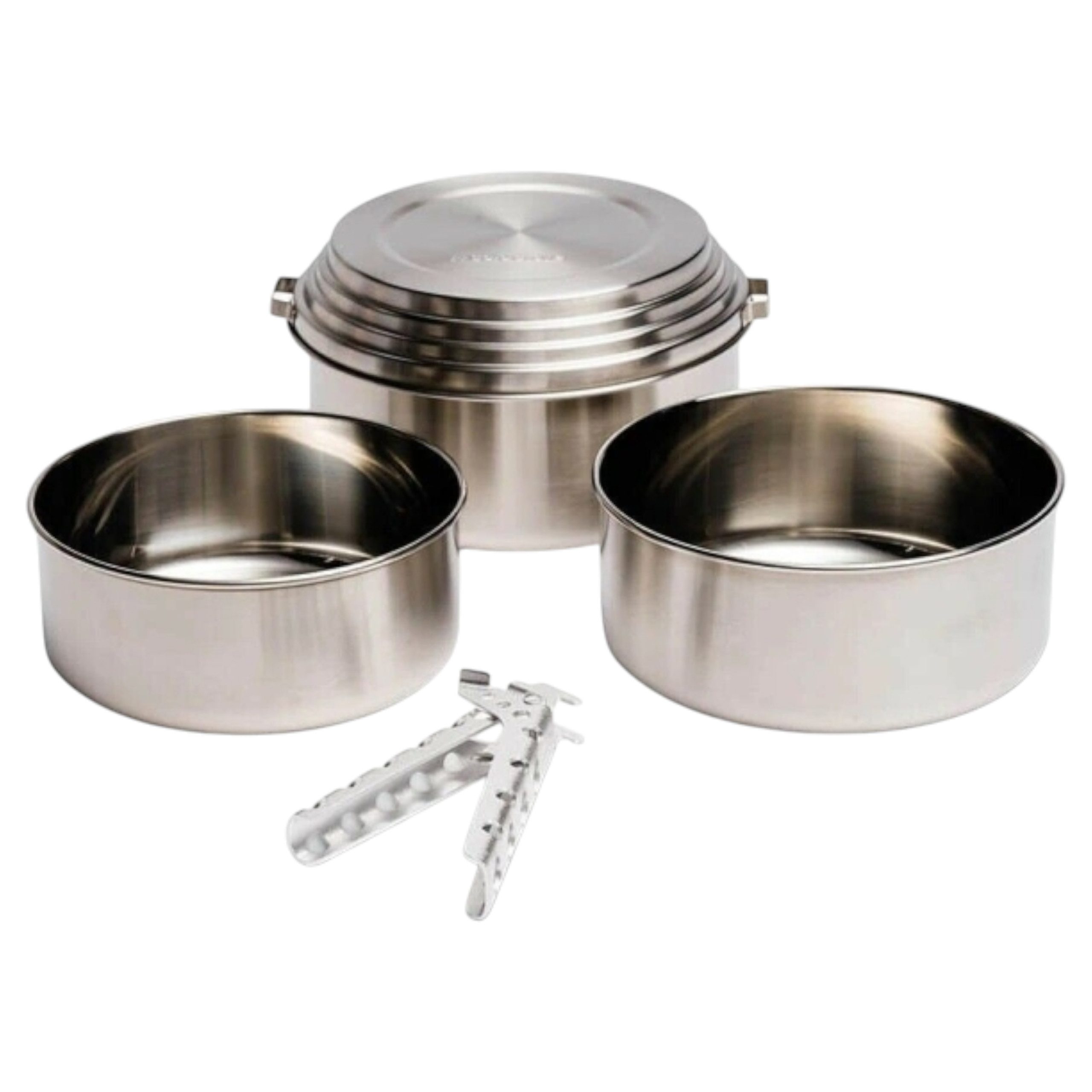 Solo Stove Feuertopf Solo Stove 3er Pot Set, Edelstahl