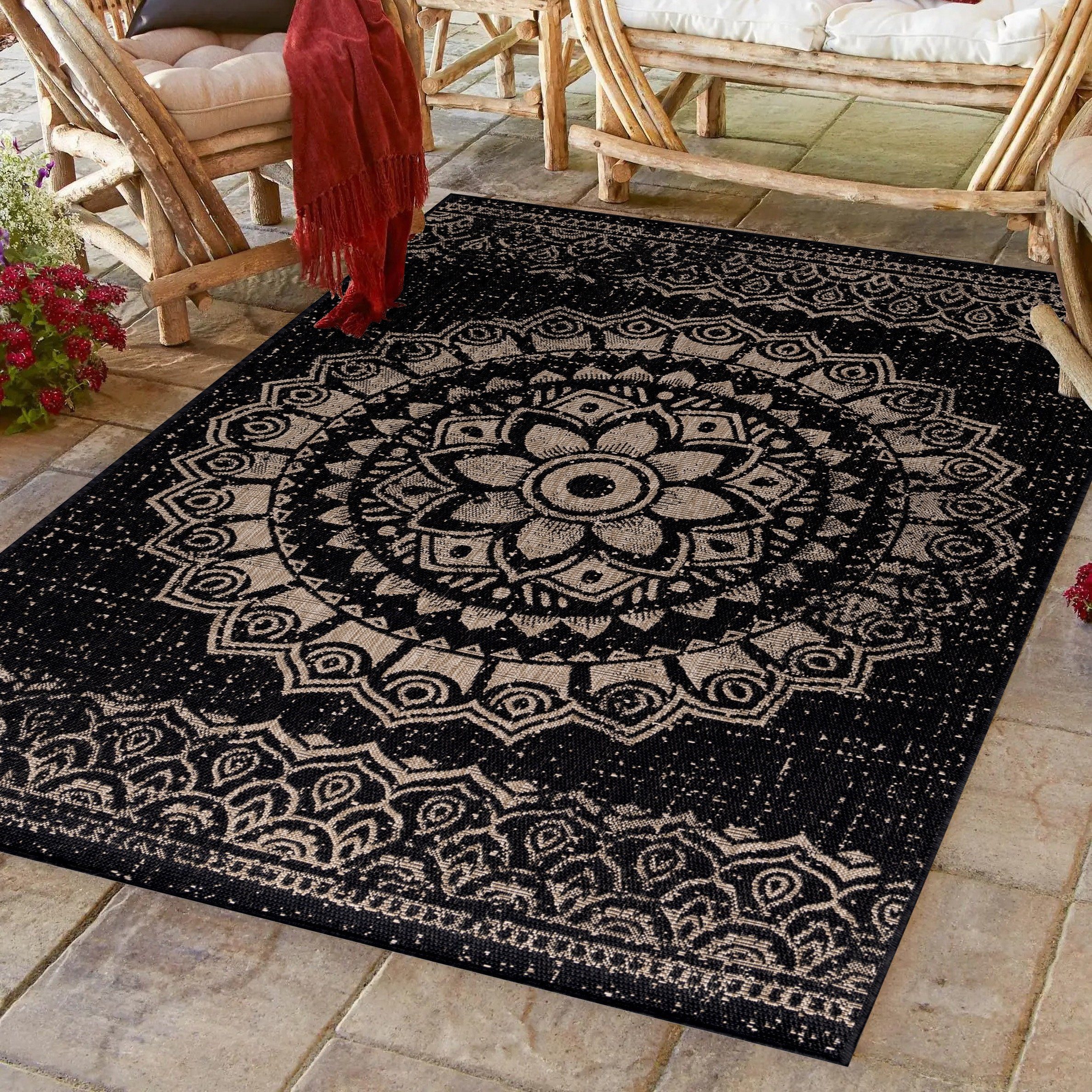 Ayyildiz Teppiche Outdoorteppich SUNNY 4417, rechteckig, günstig online kaufen
