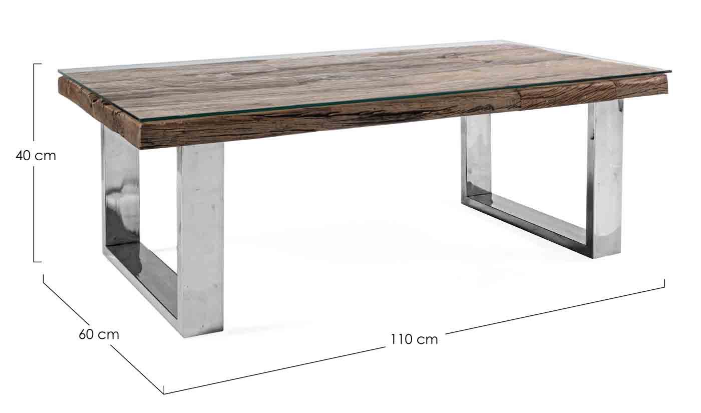 Bizzotto Couchtisch Stanton aus recyceltem Holz günstig online kaufen