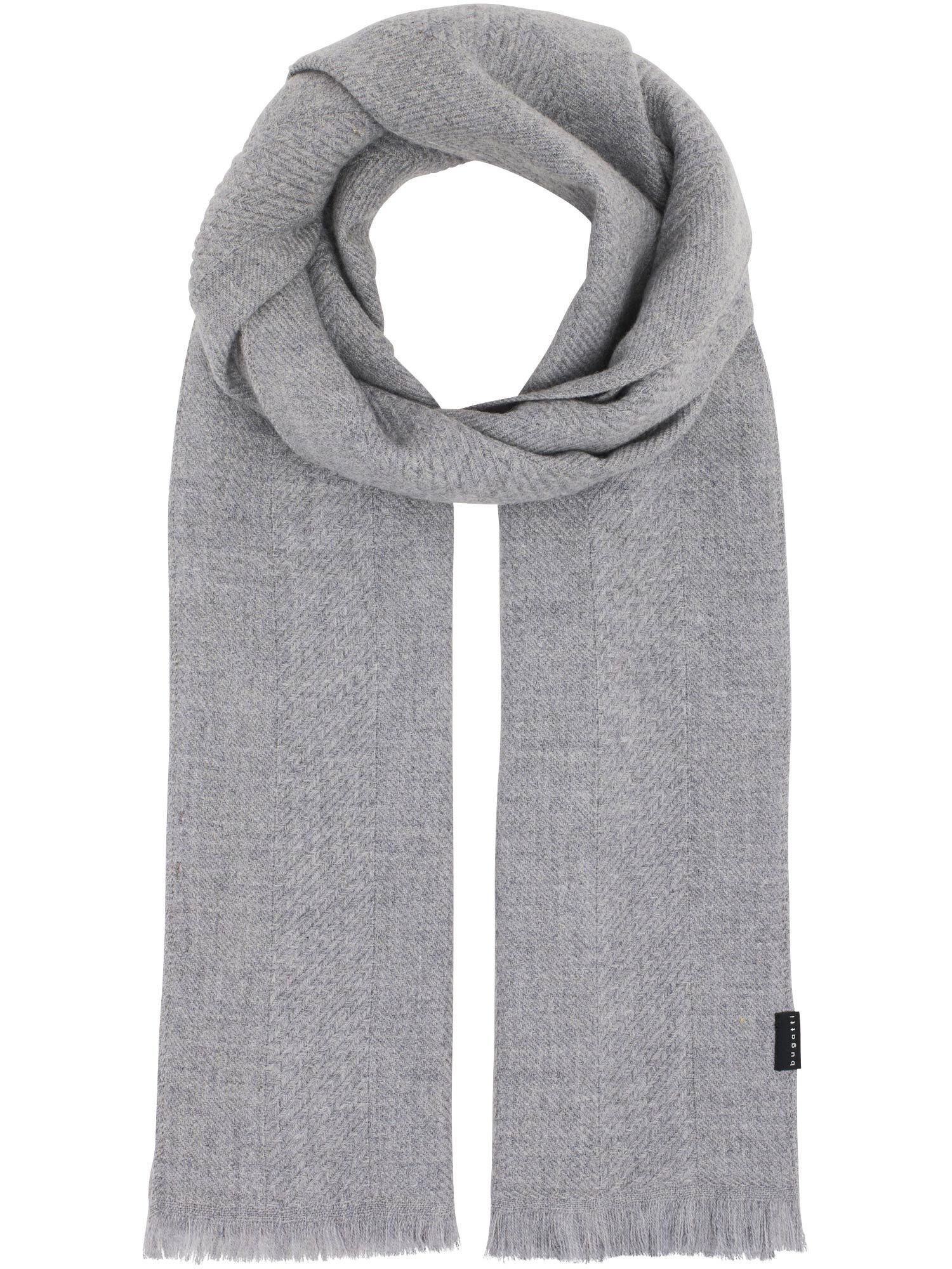 Modeschal bugatti Wollschal mit Fischgrät-Design
