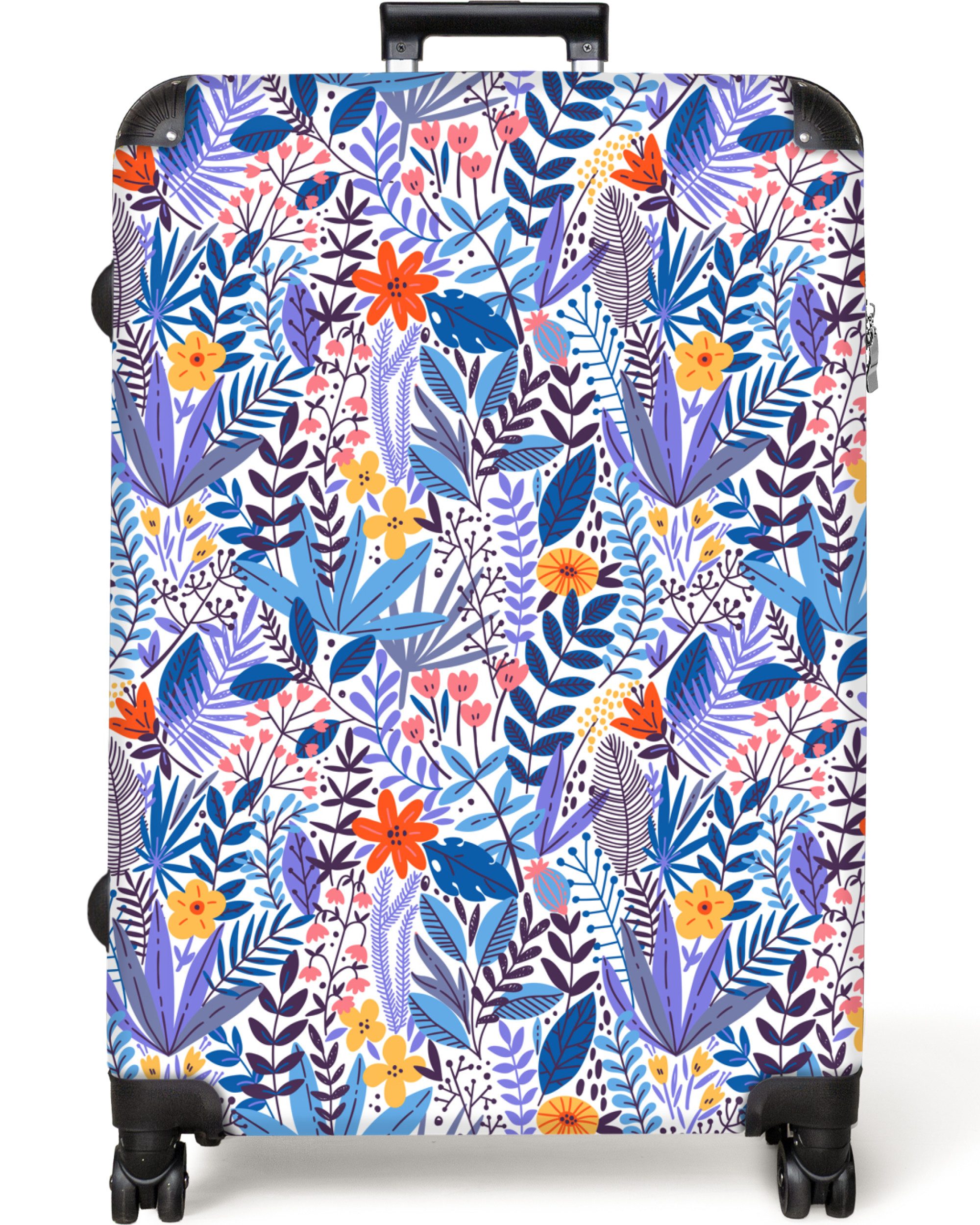 NoBoringSuitcases.com© Hartschalen-Trolley Blumen - Pflanzen - günstig online kaufen