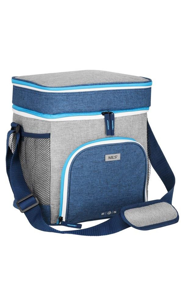 NILS CAMP Rucksack Kühlerucksack NC2902 15 Liter - grau/blau