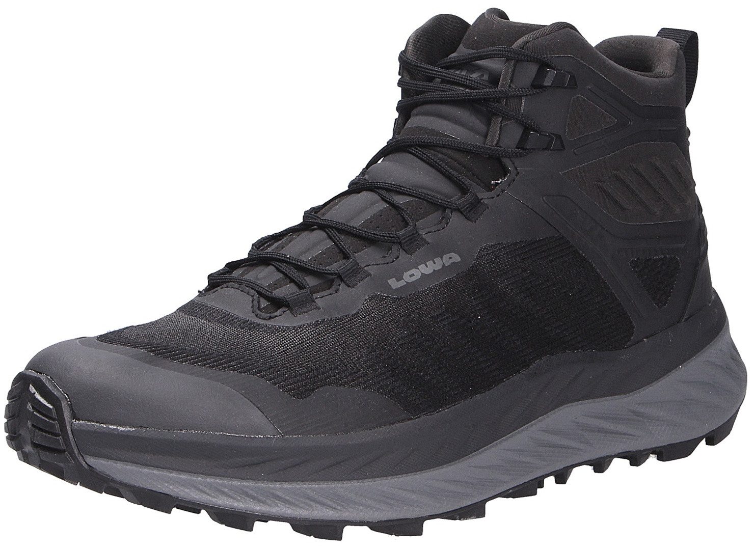 Lowa Herren Outdoorschuhe FORTUX GTX QC schwarz Wanderschuh