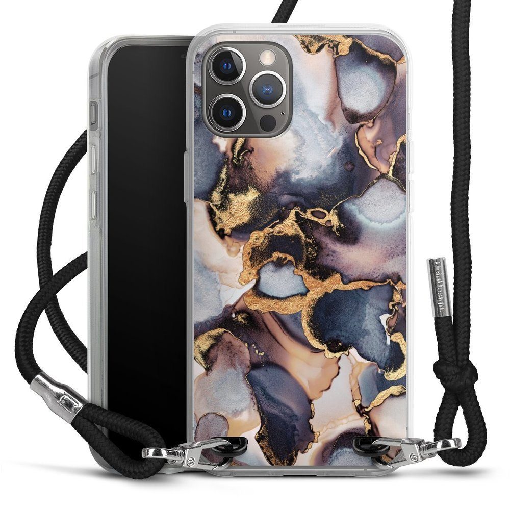 Deindesign Handyhulle Marmor Elisabeth Fredriksson Farbverlauf Dreamy Ink Grey Gold Print Apple Iphone 12 Pro Max Handykette Hulle Mit Band Case Zum Umhangen Online Kaufen Otto