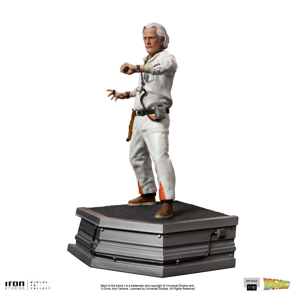 Iron Studios Merchandise-Figur Zurück in die Zukunft Art Scale Statue 1/10 Doc Brown 22 cm