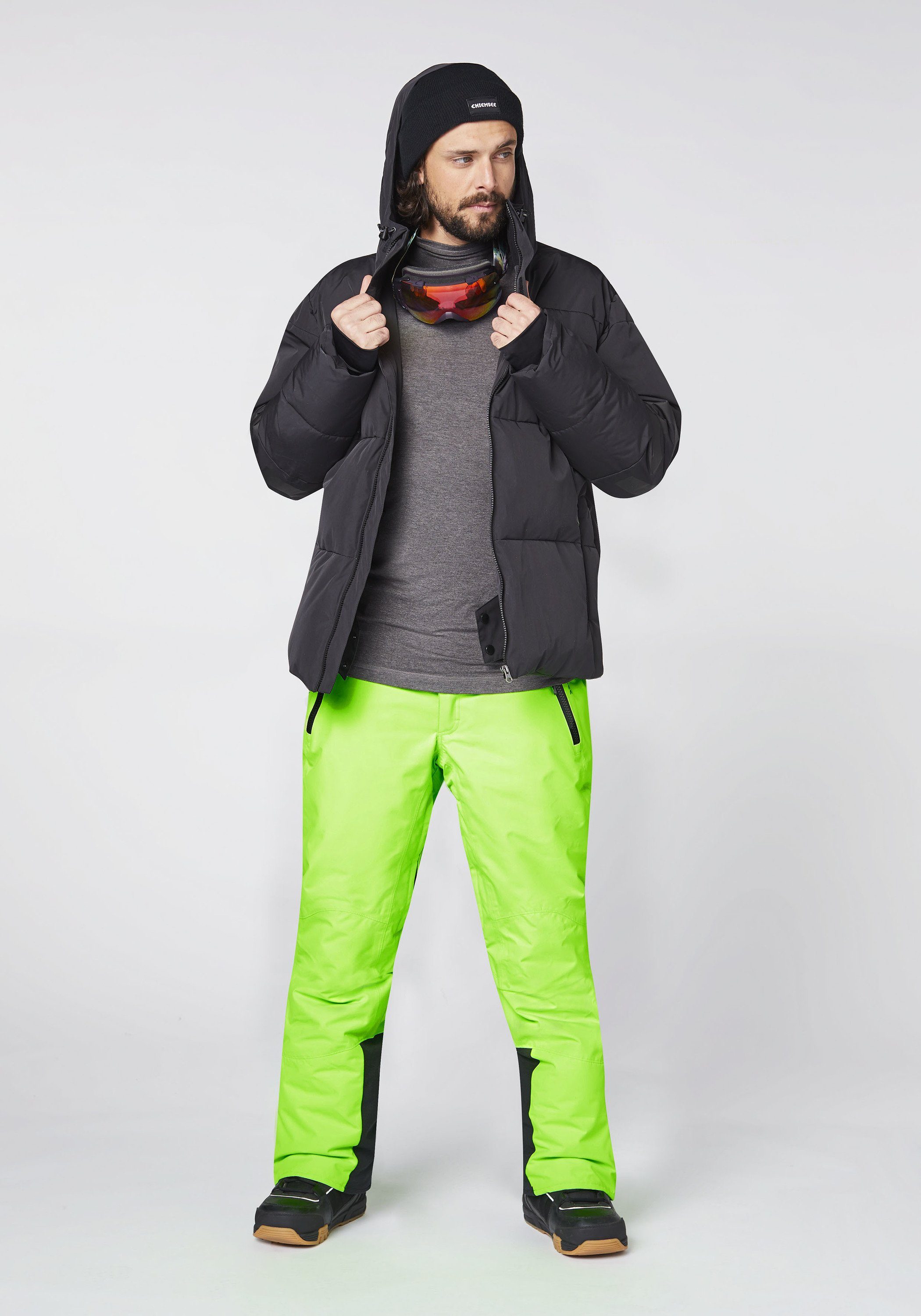 Chiemsee Sporthose Skihose 1 Schneefang mit grün