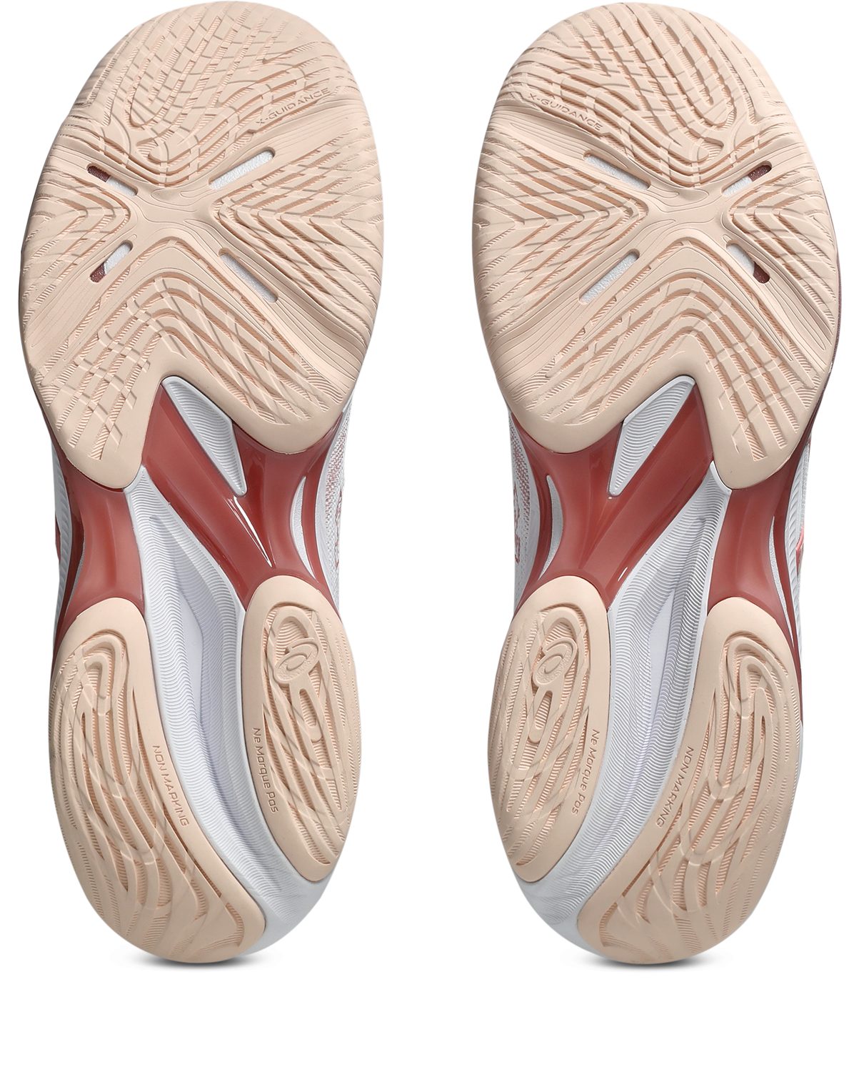 Asics NETBURNER BALLISTIC FF 4 WHITE/DIGITAL GRAPE Handballschuh