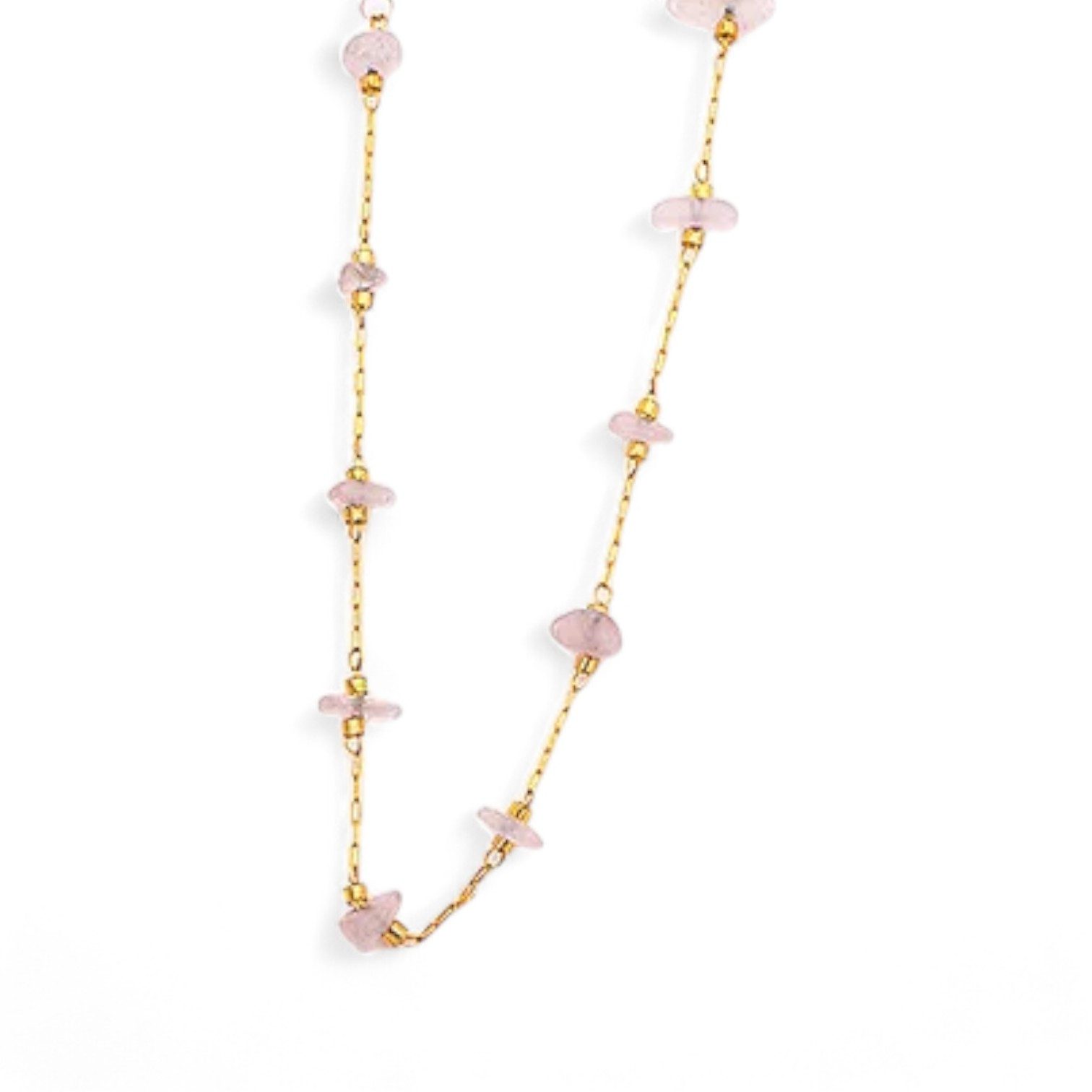 Eyecatcher Fußkette Elegantes Fußkettchen mit blauen oder rosa Steinen Edelstahl verstellb (kein Set, kein Set)
