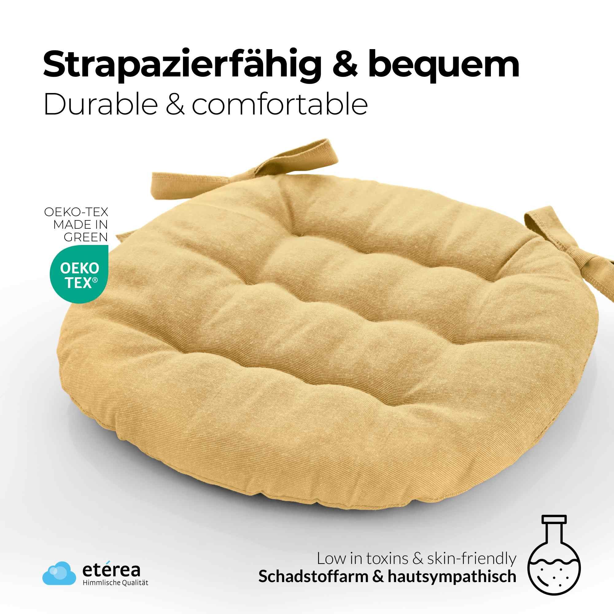 etérea Himmlische Qualität Sitzkissen etérea Sitzkissen Stuhlkissen Basic Auflage und