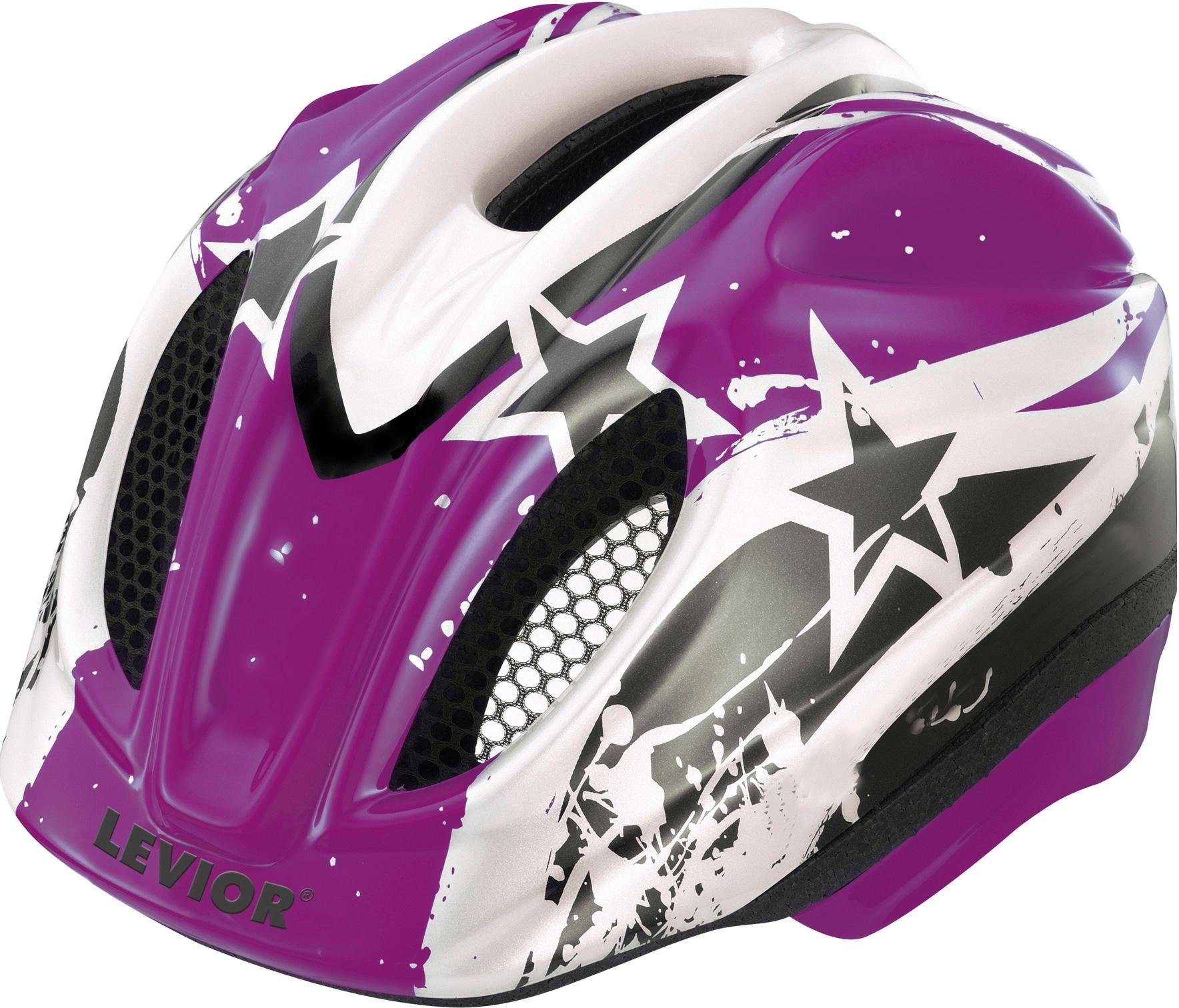 Levior Kinderfahrradhelm Stars