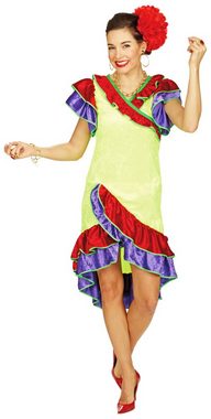 andrea-moden Kostüm Brasilianerin Gabriella Kostüm für Damen - Rumba Salsa Kleid