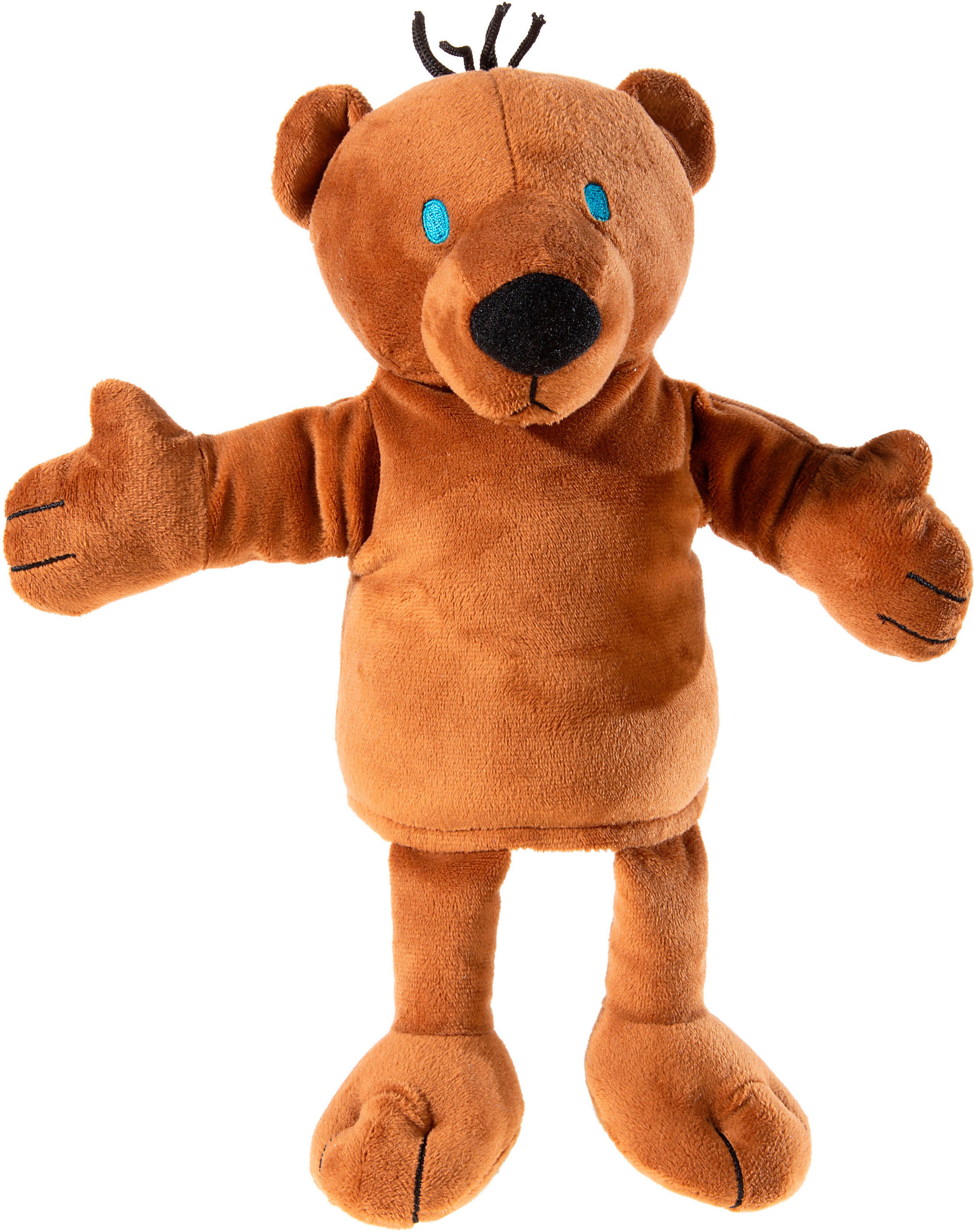 Heunec® Handpuppe JANOSCH, Kleiner Bär, 22 cm, enthält recyceltes Material