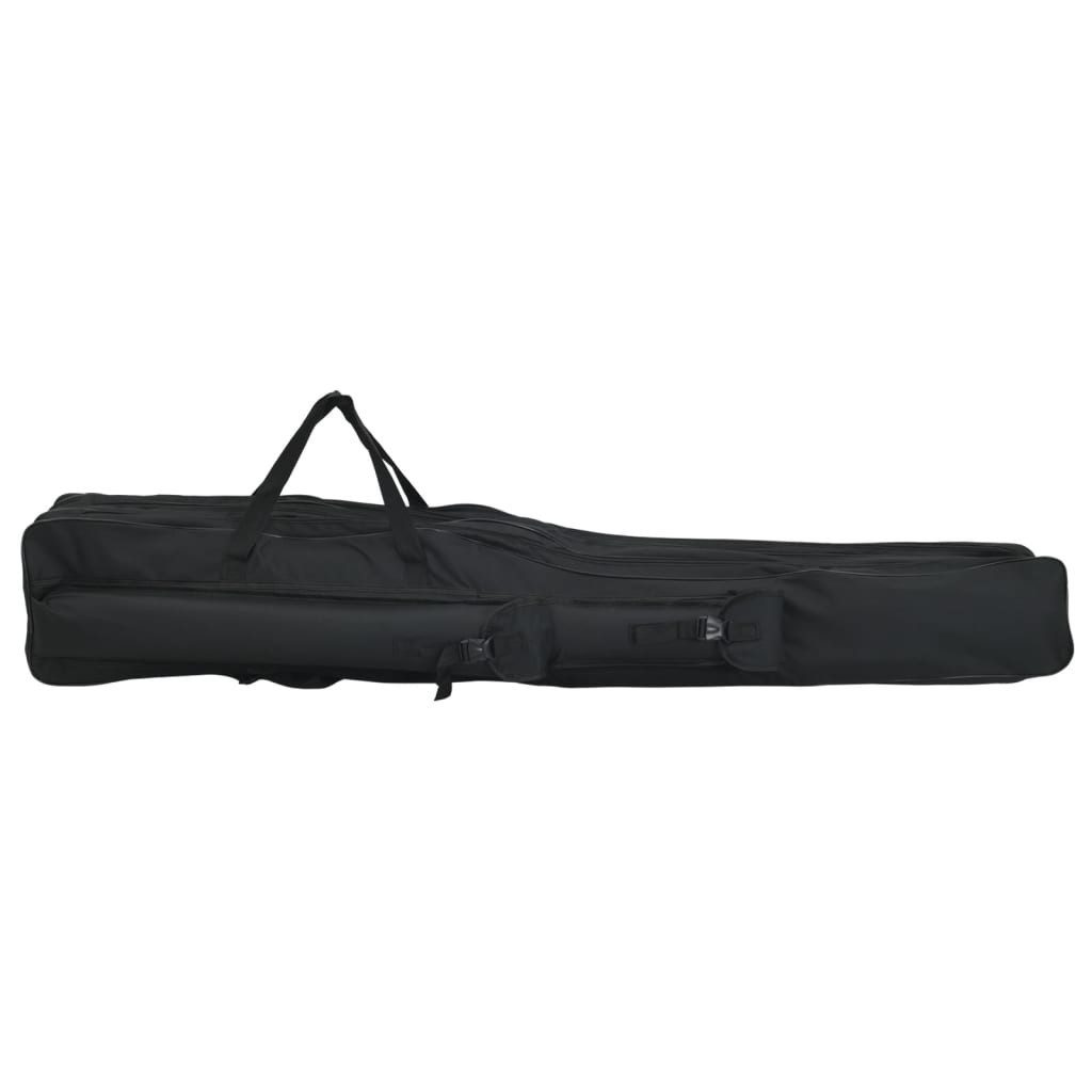 vidaXL Angelrutentasche Angelrutentasche Schwarz 150 cm Oxford-Gewebe
