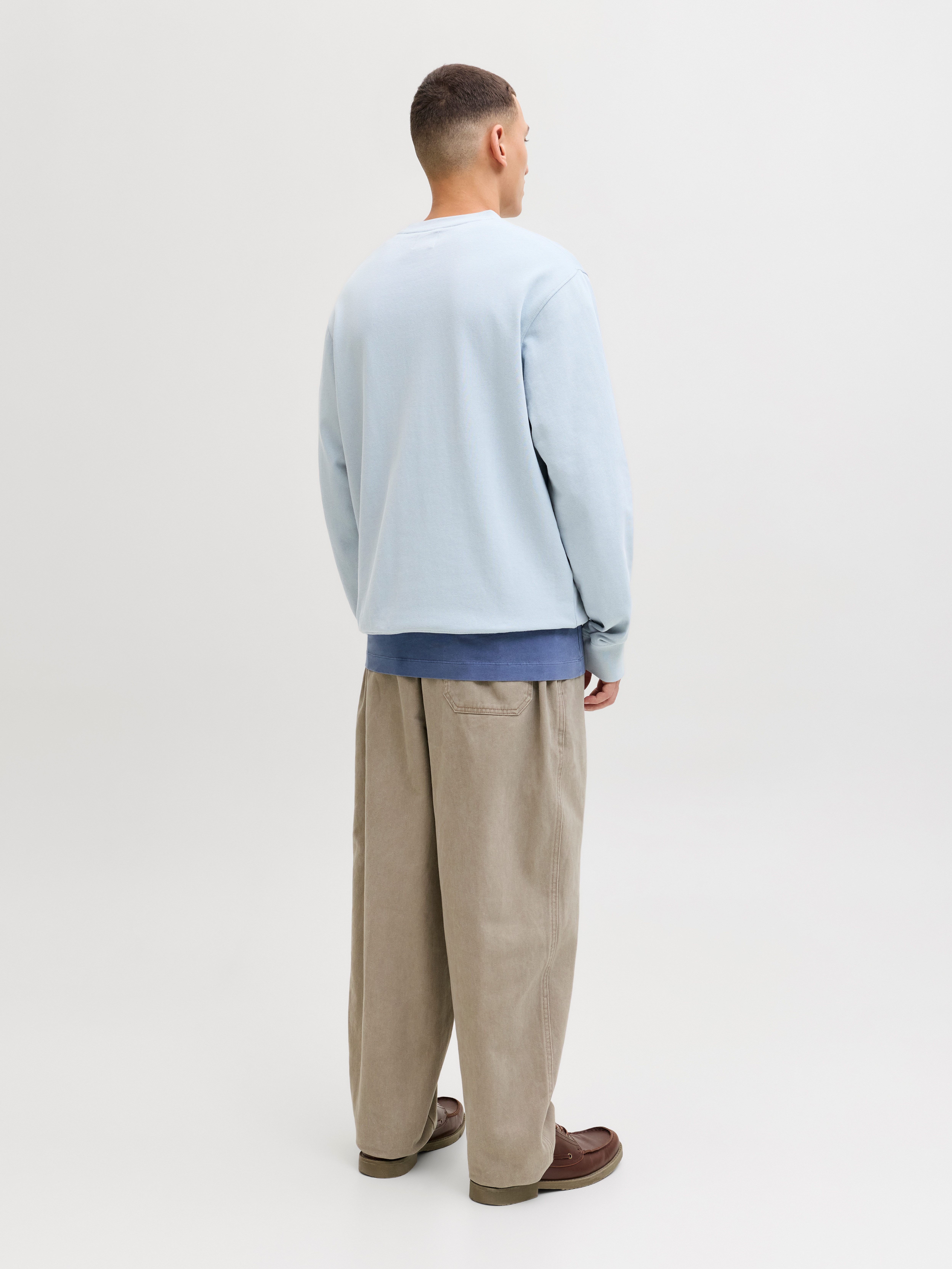 Jack & Jones Sweatshirt JJEARCHIVE GRAPHIC SWEAT CREW NECK NOOS Baumwollmischung, relaxed fit