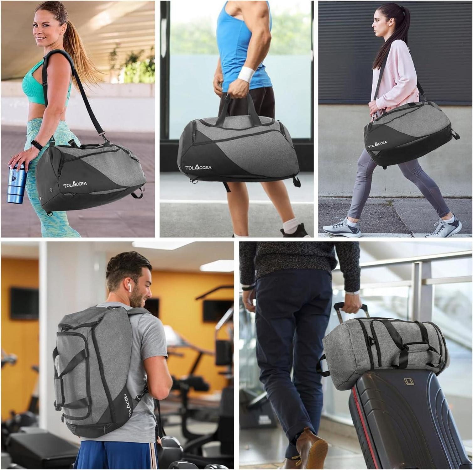 LuxusKollektion Sporttasche Sporttasche 47L Groß Rucksack günstig online kaufen