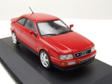 Solido Modellauto Audi S2 Coupe 1992 rot Modellauto 1:43 Solido, Maßstab 1:43