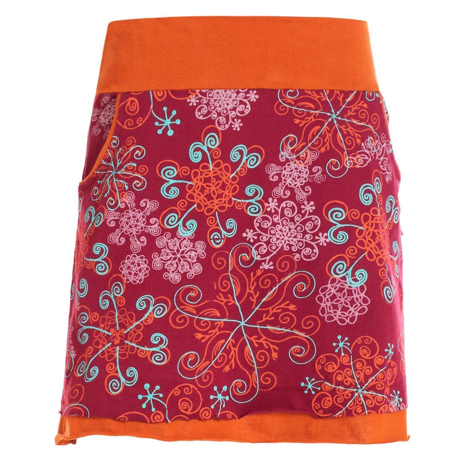 Vishes Sommerrock Kurzer Damen Sommer-Rock Sommerröcke günstig online kaufen