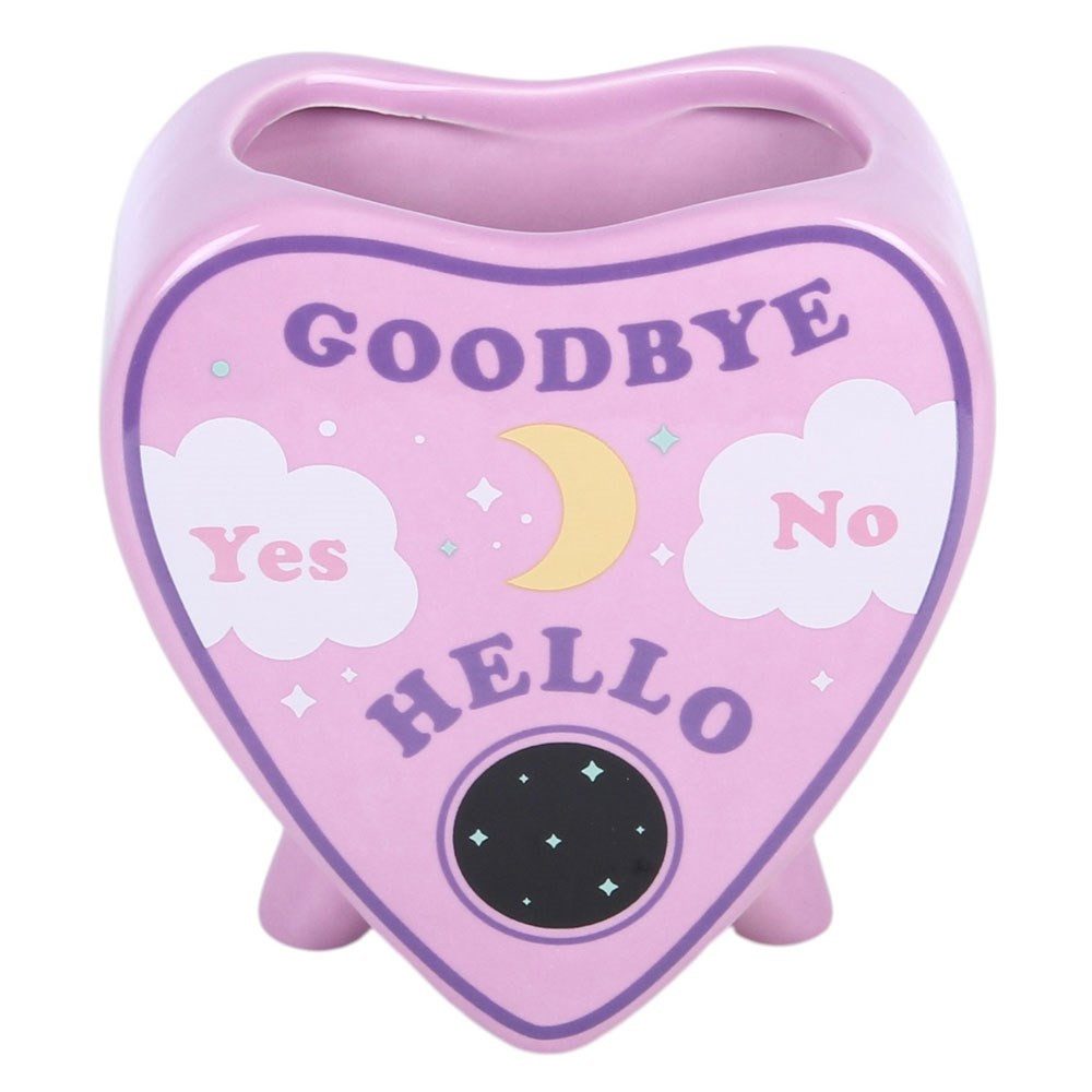 Something Different Dekovase Ouija Planchette Keramik Vase violett – Hello Goodbye Kawaii Gothic