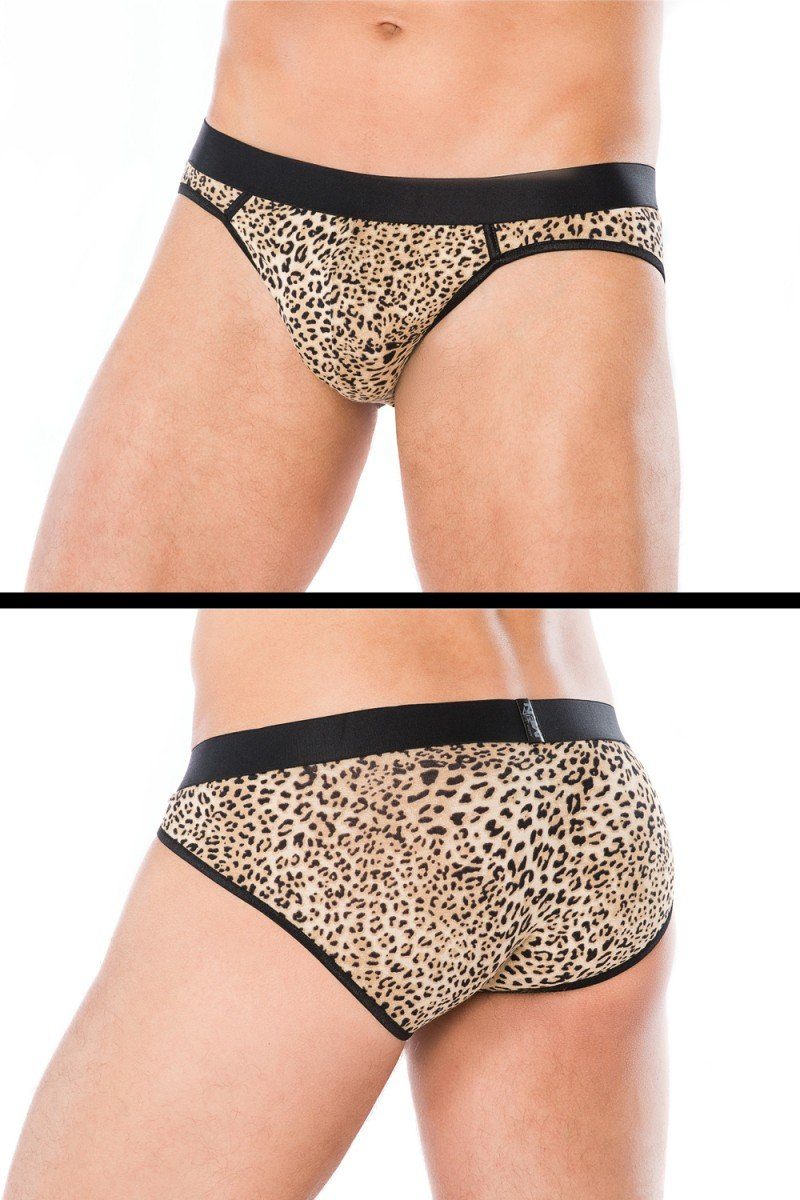 leopard Andalea Men's in Slip Collection 2XL/3XL -