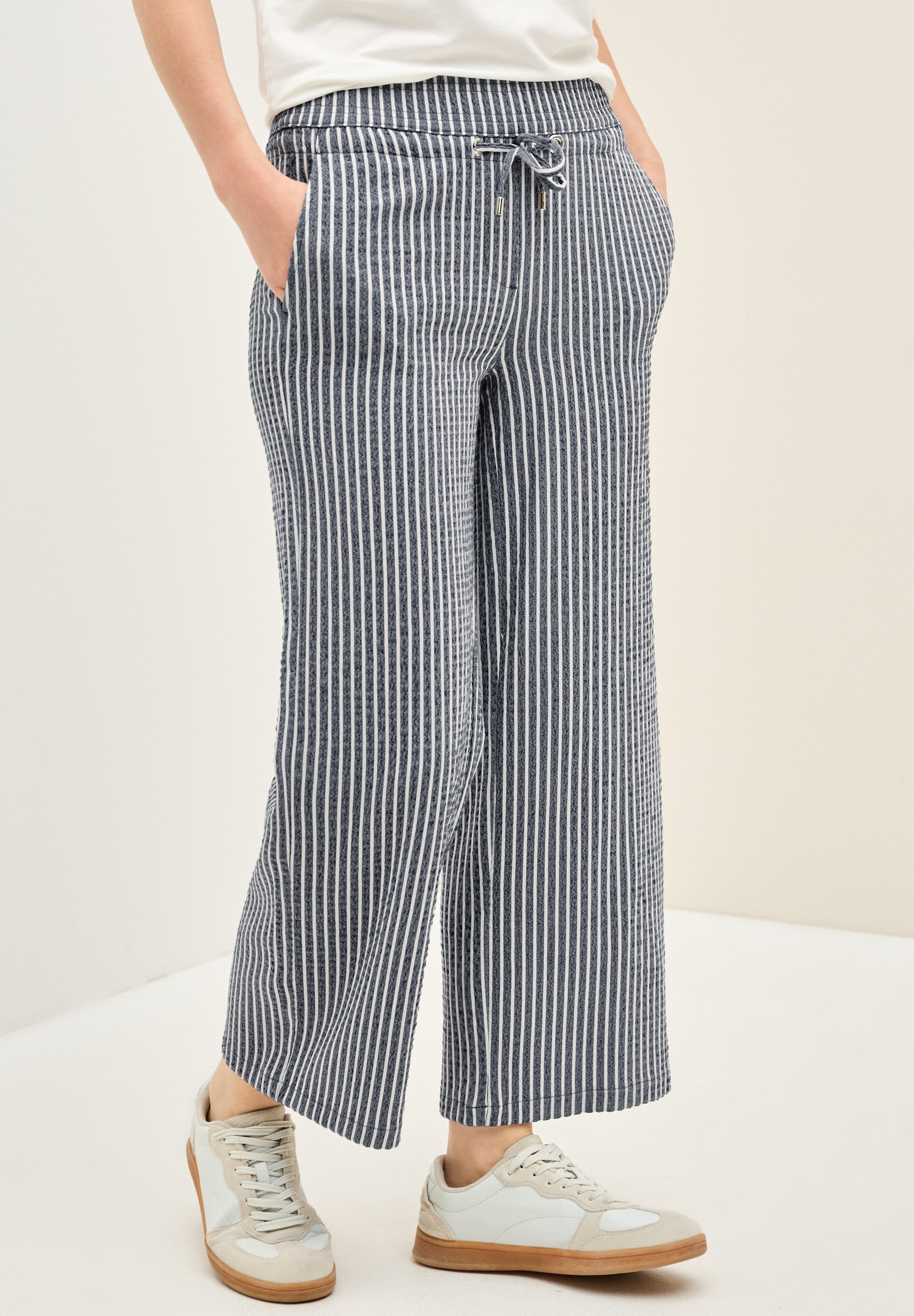CECIL Stoffhose Style Neele mit Streifen-Muster, günstig online kaufen