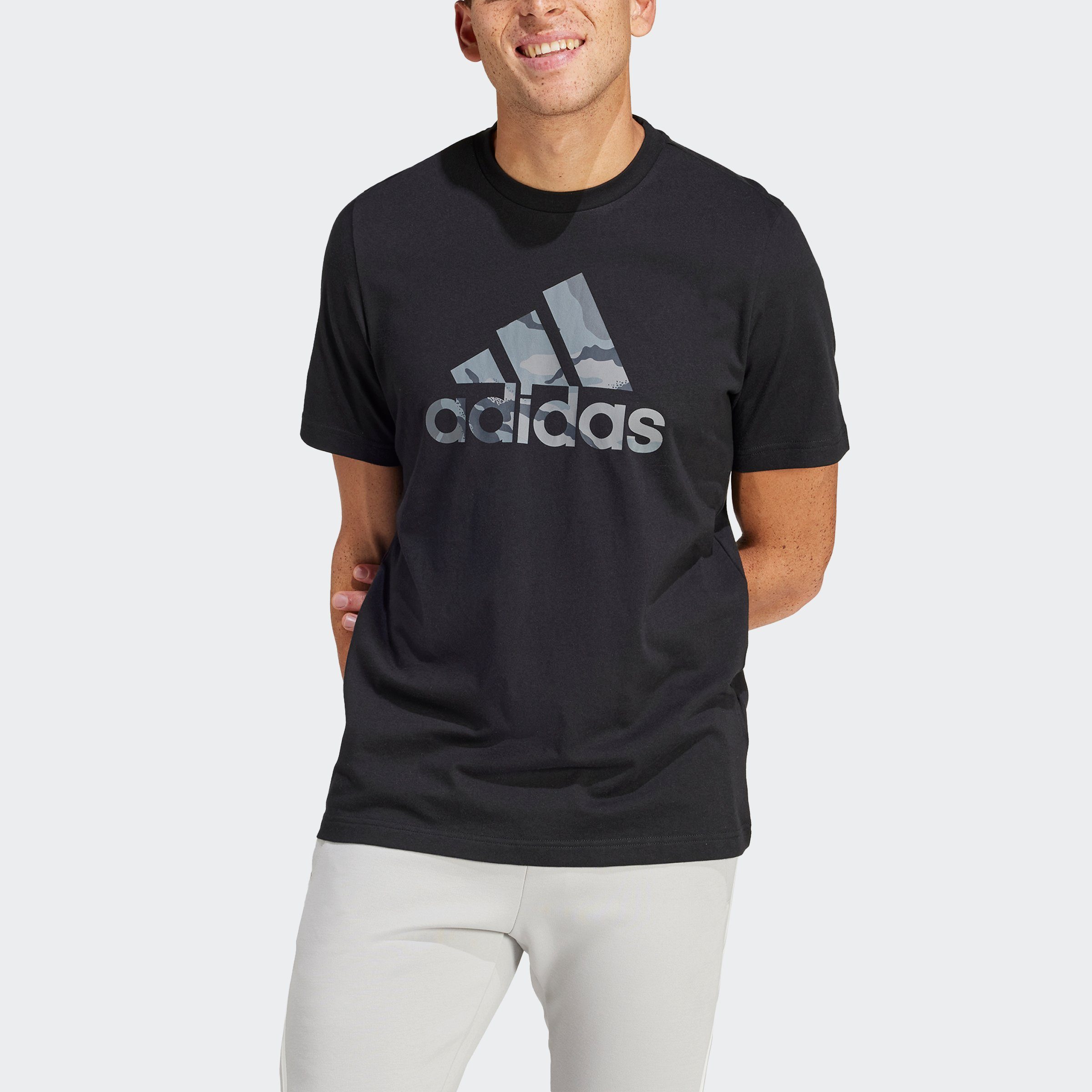 adidas Sportswear T-Shirt M T G 1 CAMO BLACK
