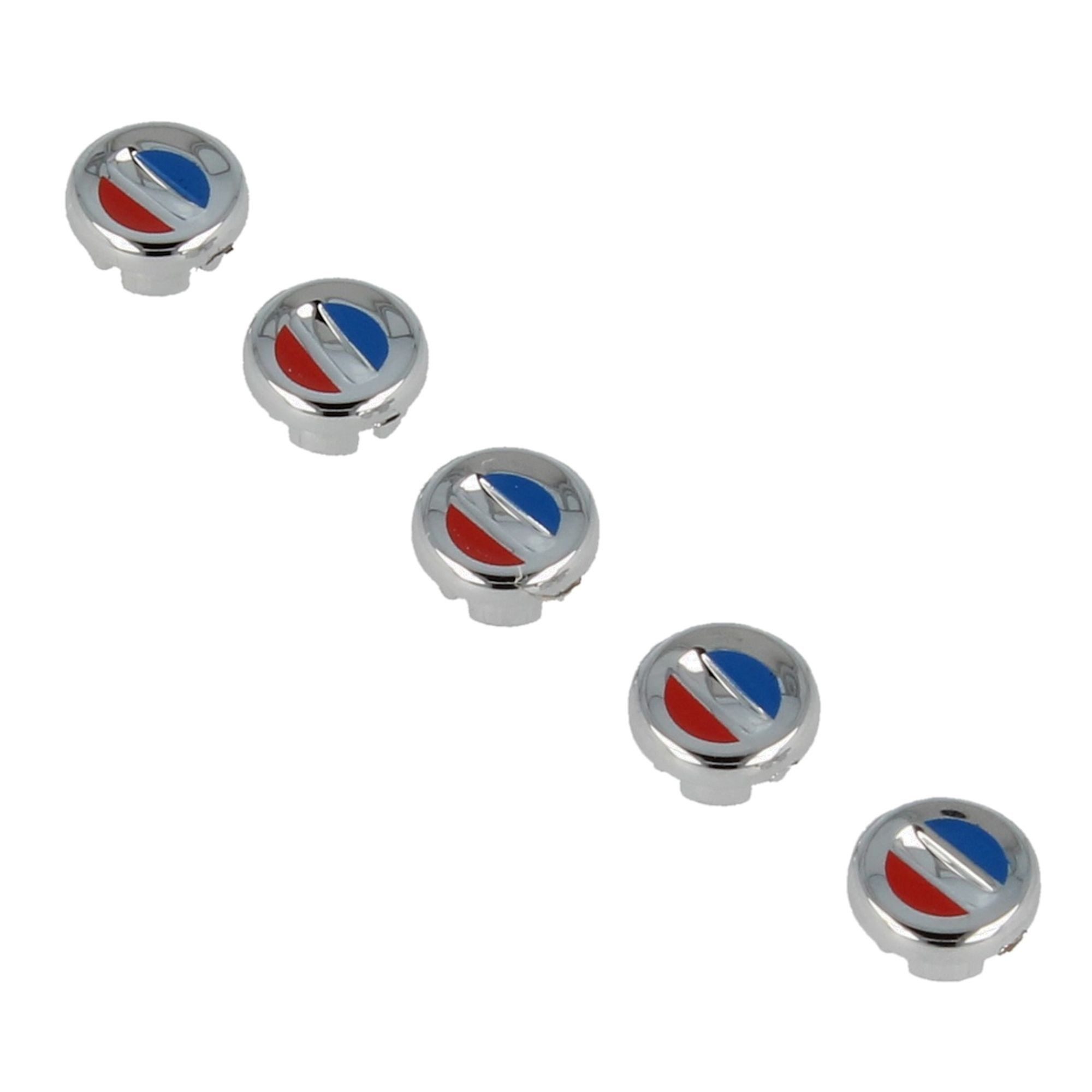 Kludi Spültischarmatur Markierungsstopfen rot/blau - 93007700-00 (5 Stück)