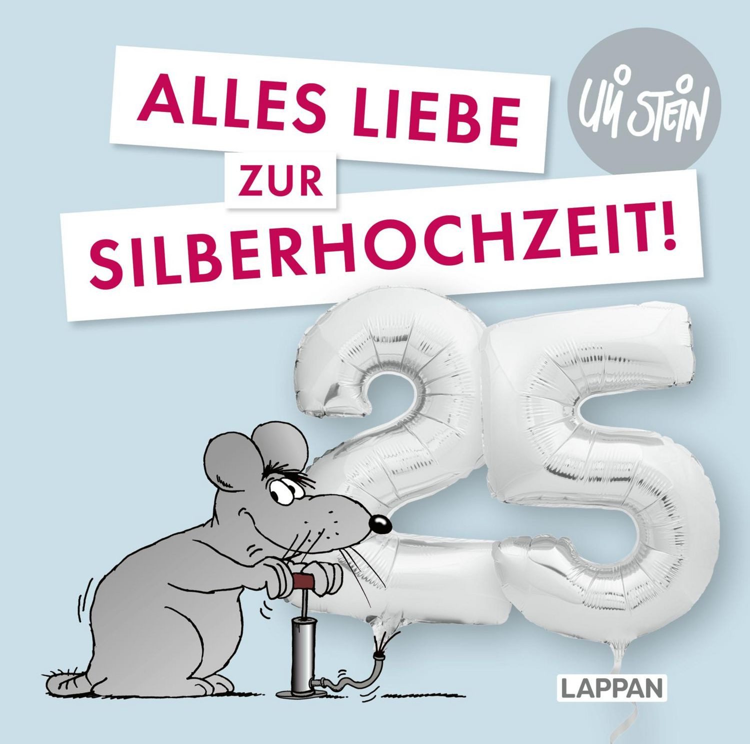 Cartoon Uli Stein für Verliebte: Silberhochzeit Geschenkbuch mit Cartoons und Uli Stein