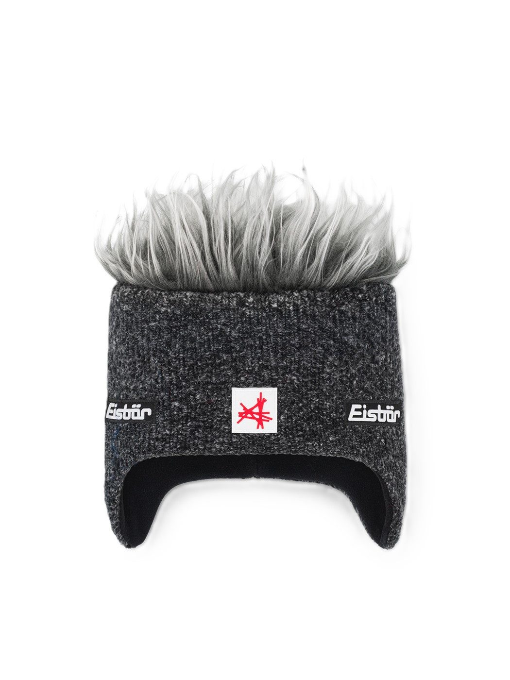 Eisbär Ohrenmütze Wintermütze (Ohrenmütze) Cocker SA - graphitgrau/weiss- 1 günstig online kaufen