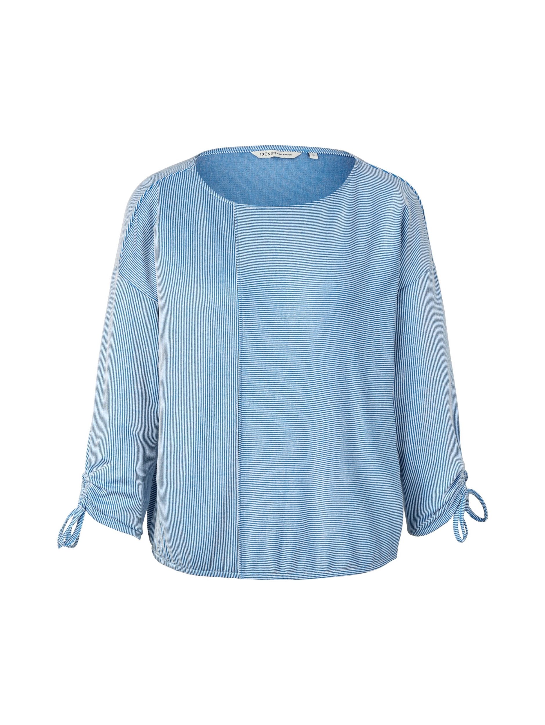 TOM TAILOR Denim Langarmshirt structured stripe günstig online kaufen