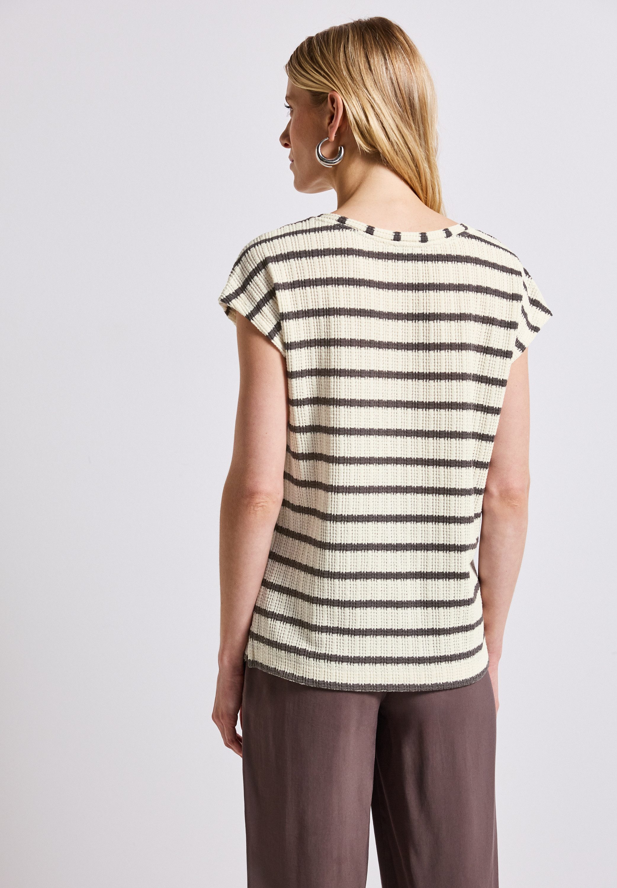 STREET ONE T-Shirt im soften Baumwoll-Mix günstig online kaufen