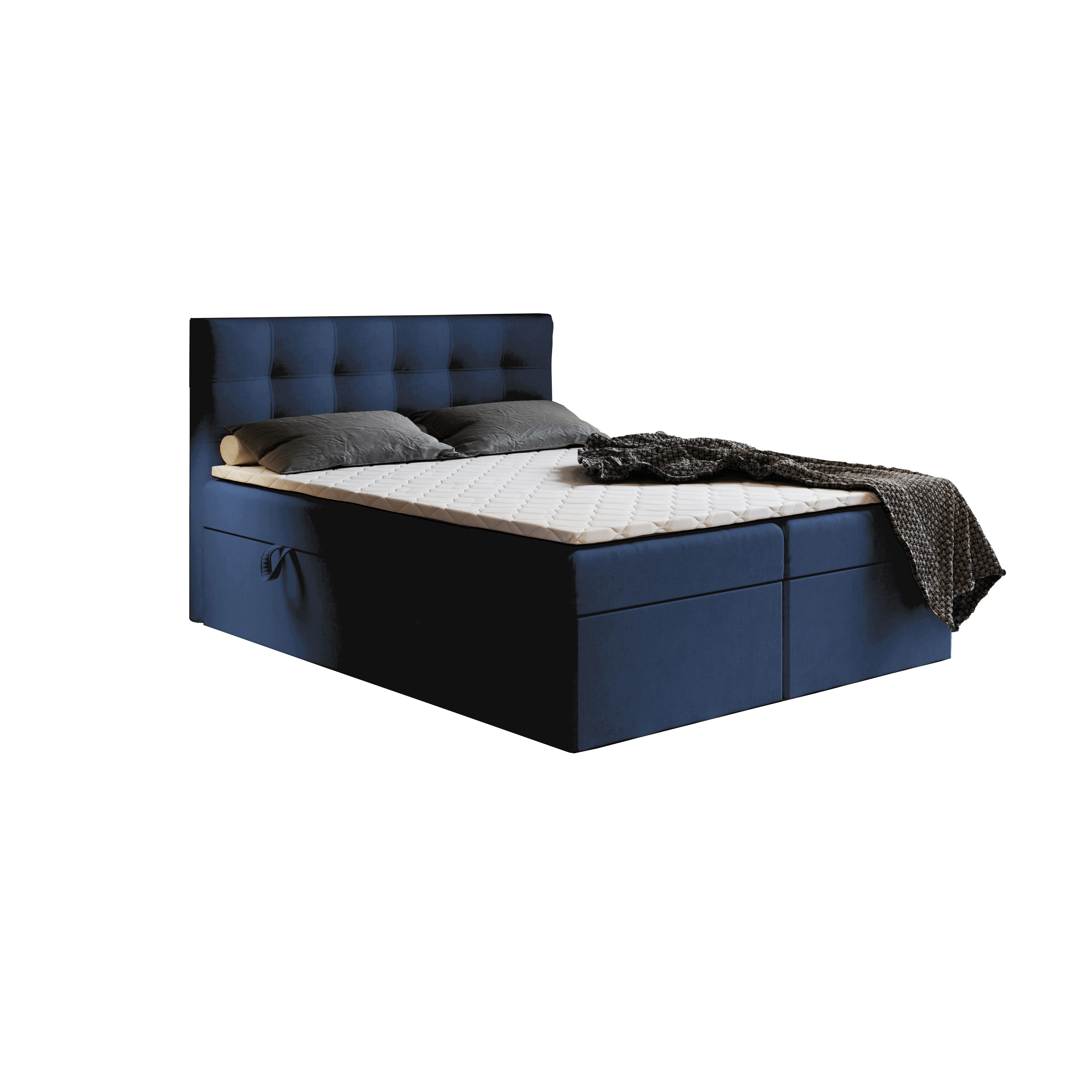 Godre Boxspringbett mit Bettkasten Ewora 180x200 günstig online kaufen