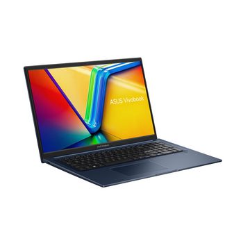 Asus VivoBook X170 Notebook (43,94 cm/17.3 Zoll, Intel Core i7 1255U, 1000 GB SSD, 40GB DDR4-RAM, 10-core CPU, Full HD IPS Display)