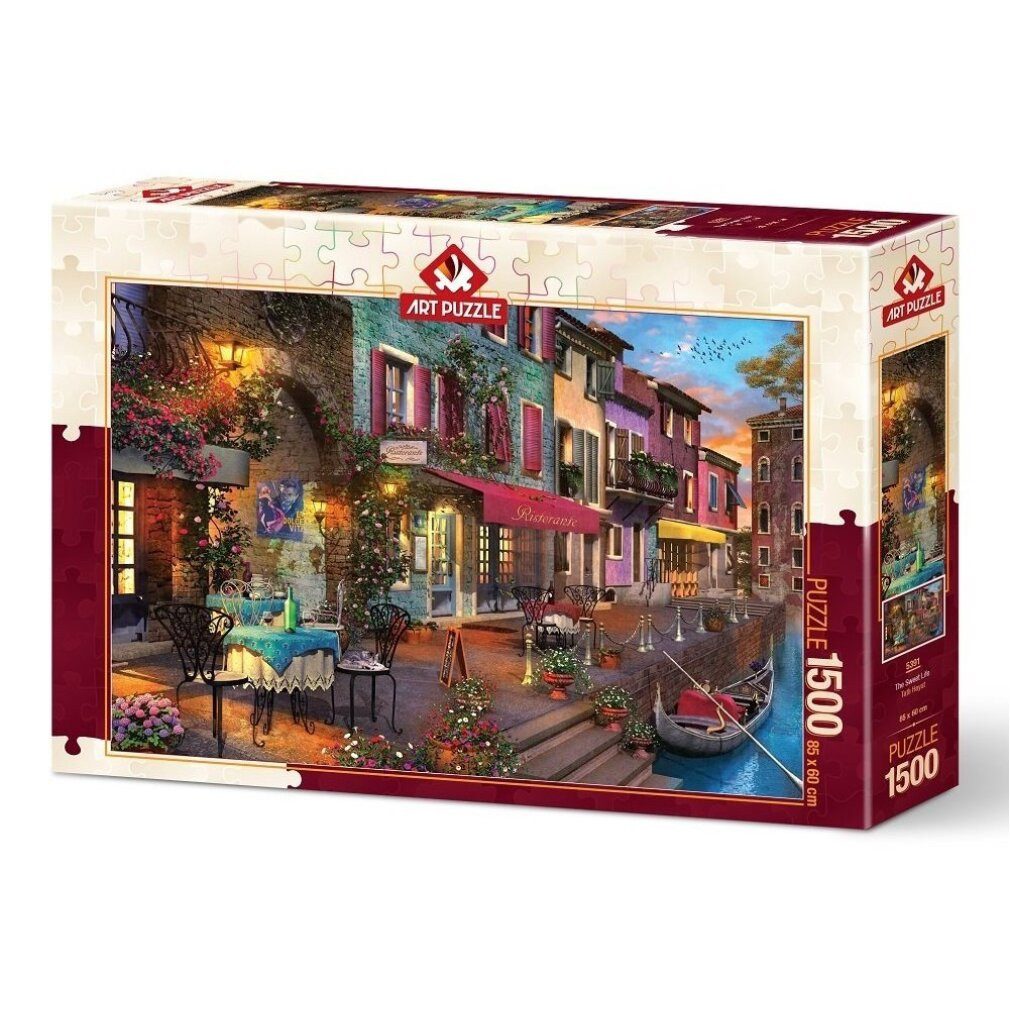 ART PUZZLE Puzzle Puzzle Süßes Leben 1500 Teile, Puzzleteile