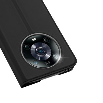 Dux Ducis Smartphone-Hülle Buch Tasche für Xiaomi Poco M4 5G Schutzhülle, schwarz