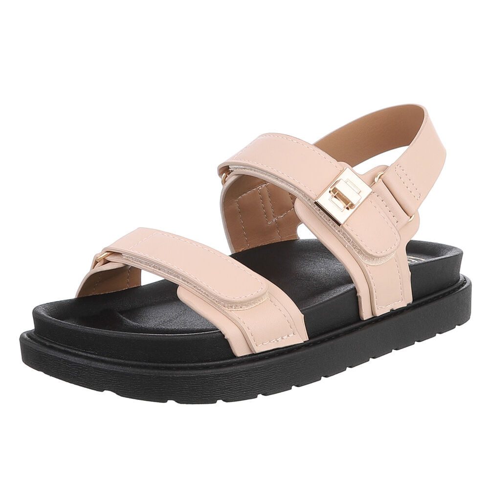 Ital-Design Damen Sandalen mit verstellbaren Riemen für Freizeit Riemchensa günstig online kaufen