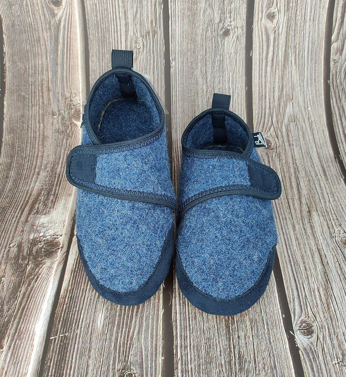 Beck BECK-BUDDIES cosy - aus Schurwolle mit atmungsaktiver Sohle Hausschuh
