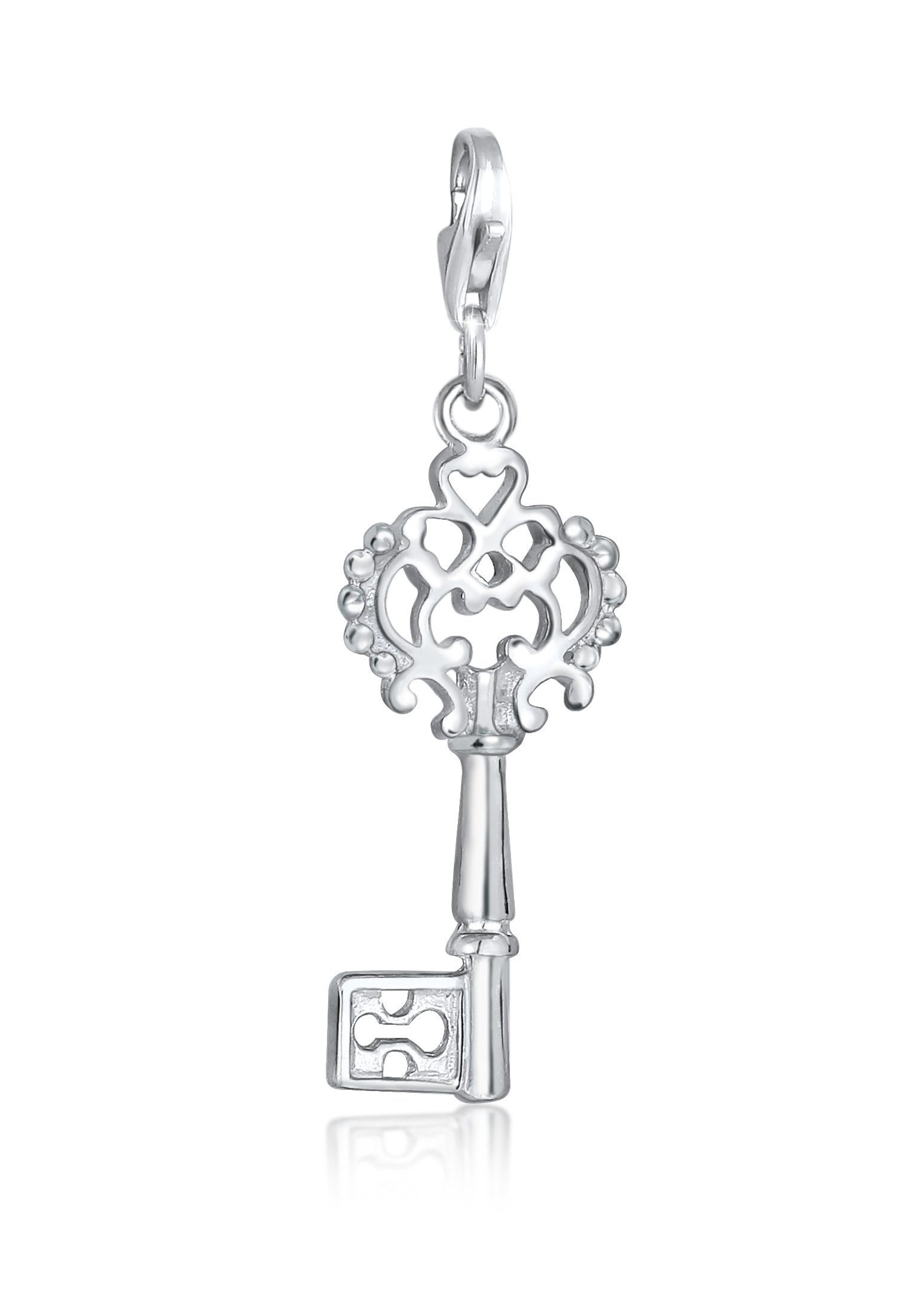 Nenalina Charm-Einhänger Anhänger Schlüssel Symbol Ornament 925 Silber