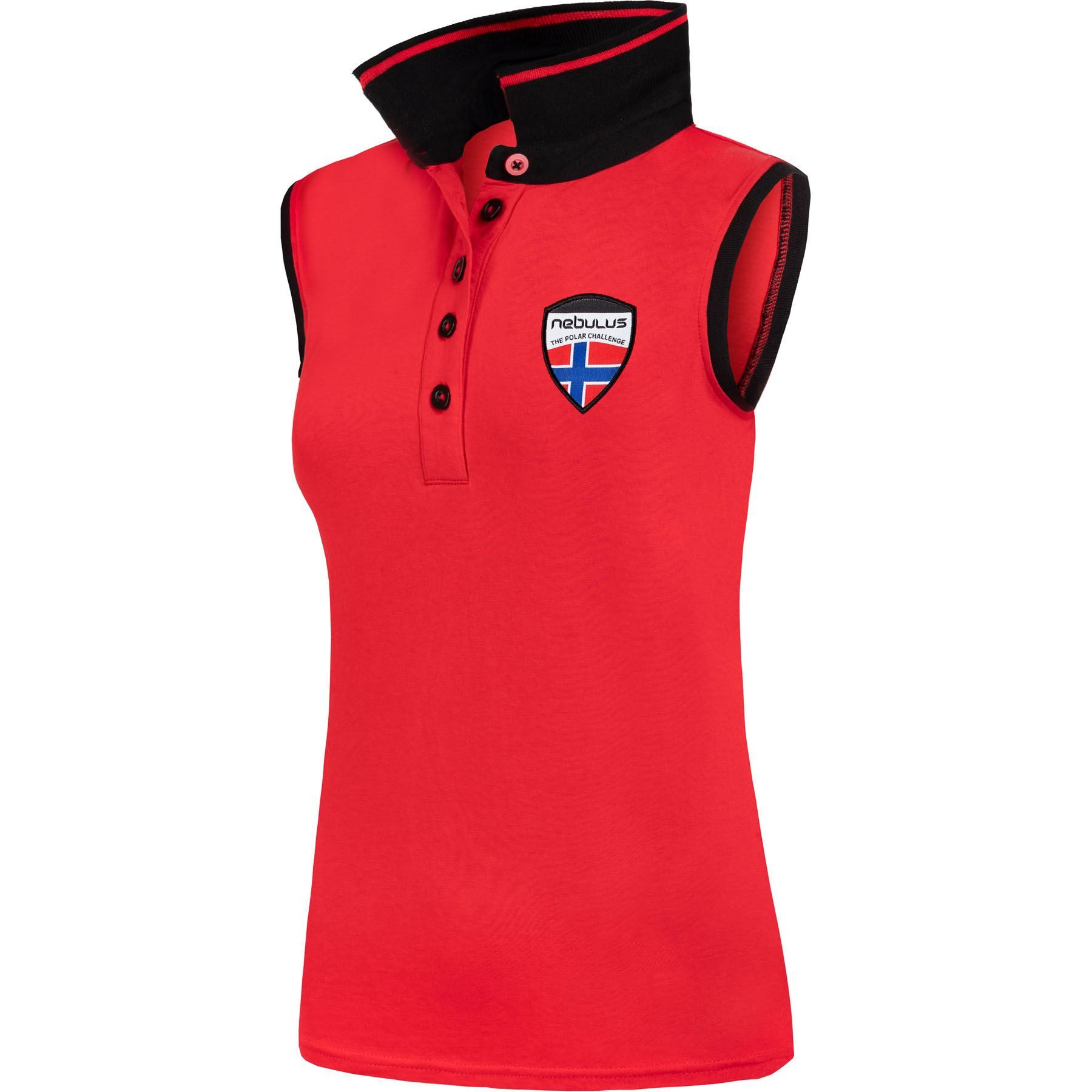 Nebulus Poloshirt, P5698 - Damen, rot, XL