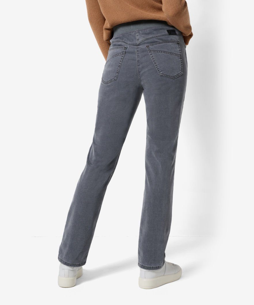BRAX Jeans PAMINA grau Bequeme Style by RAPHAELA