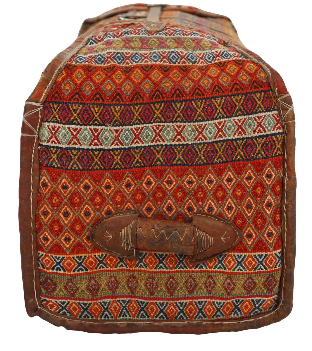 Bag 46x116 Camel Nain Orientteppich 5 / Perserteppich Handgeknüpfter Orientteppich Trading, Läufer, rechteckig, mm Höhe: