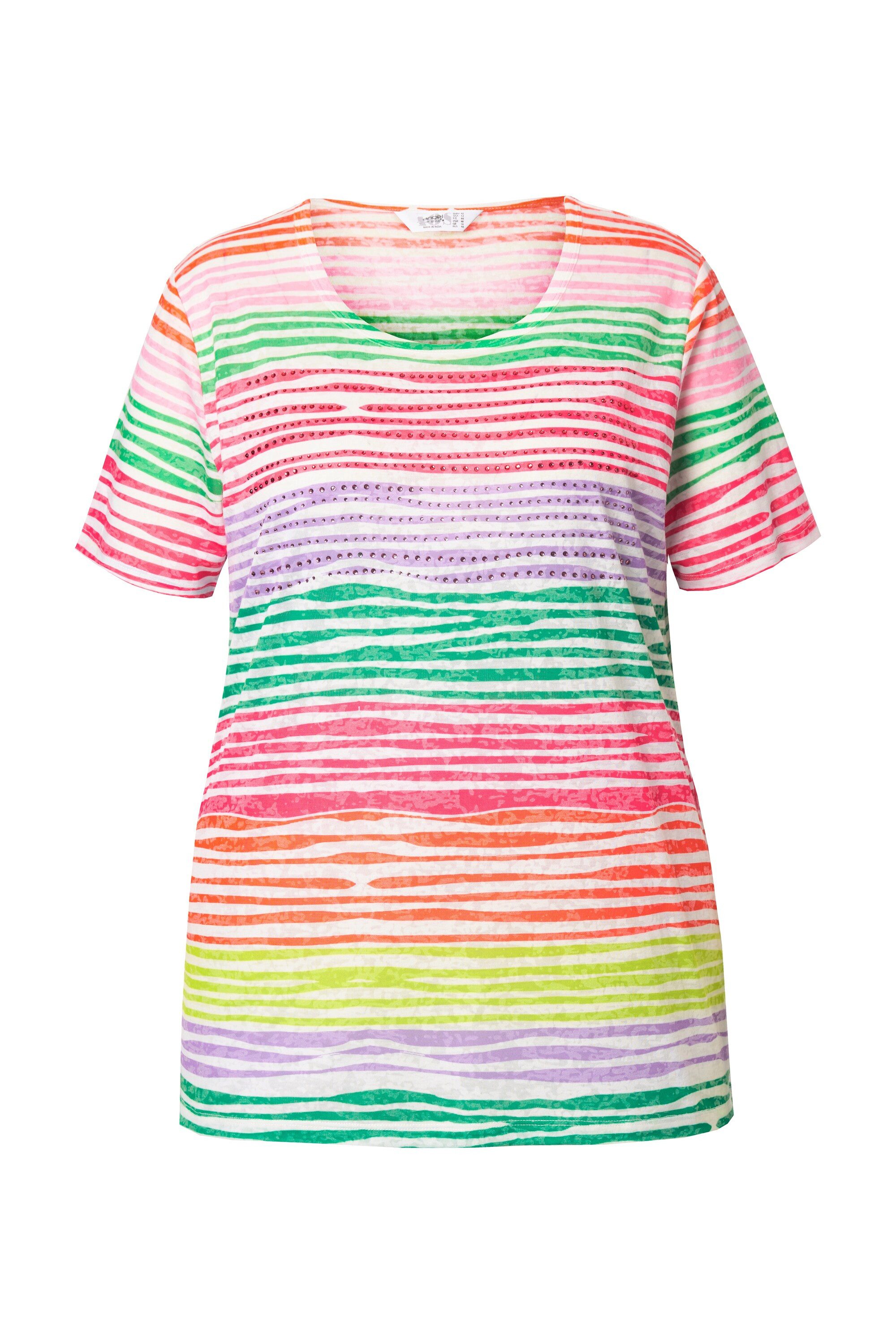 Angel of Style T-Shirt Ringelshirt Komfort Fit Halbarm günstig online kaufen